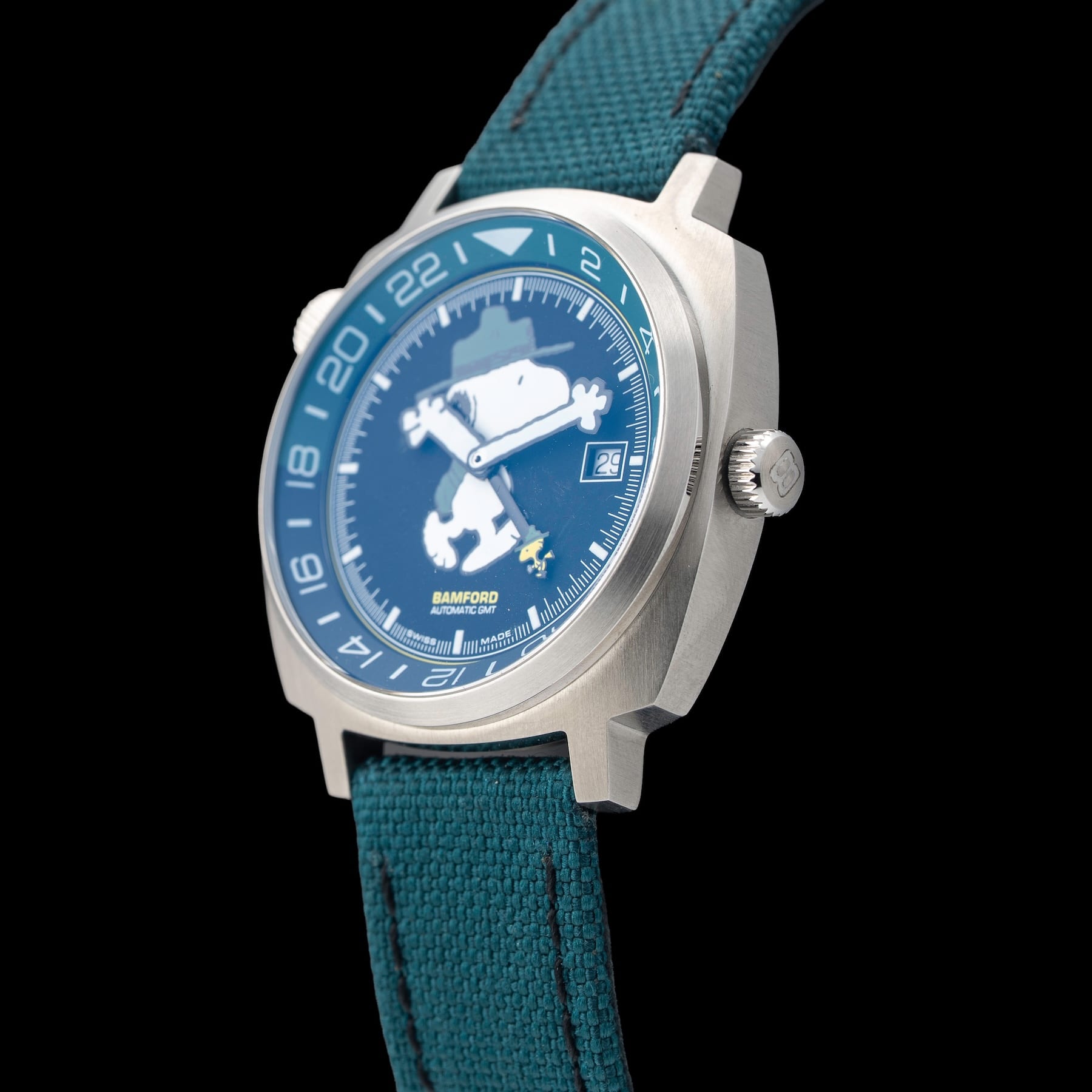 Bamford Peanuts Beagle Scout GMT Limited Edition