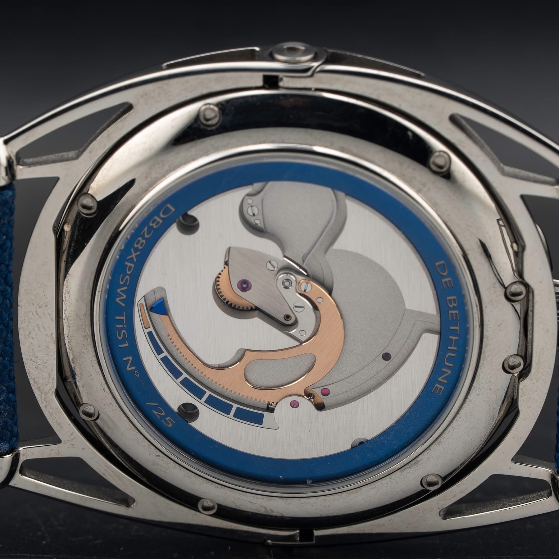 De Bethune Steel Wheels Titanium Skeleton Ltd