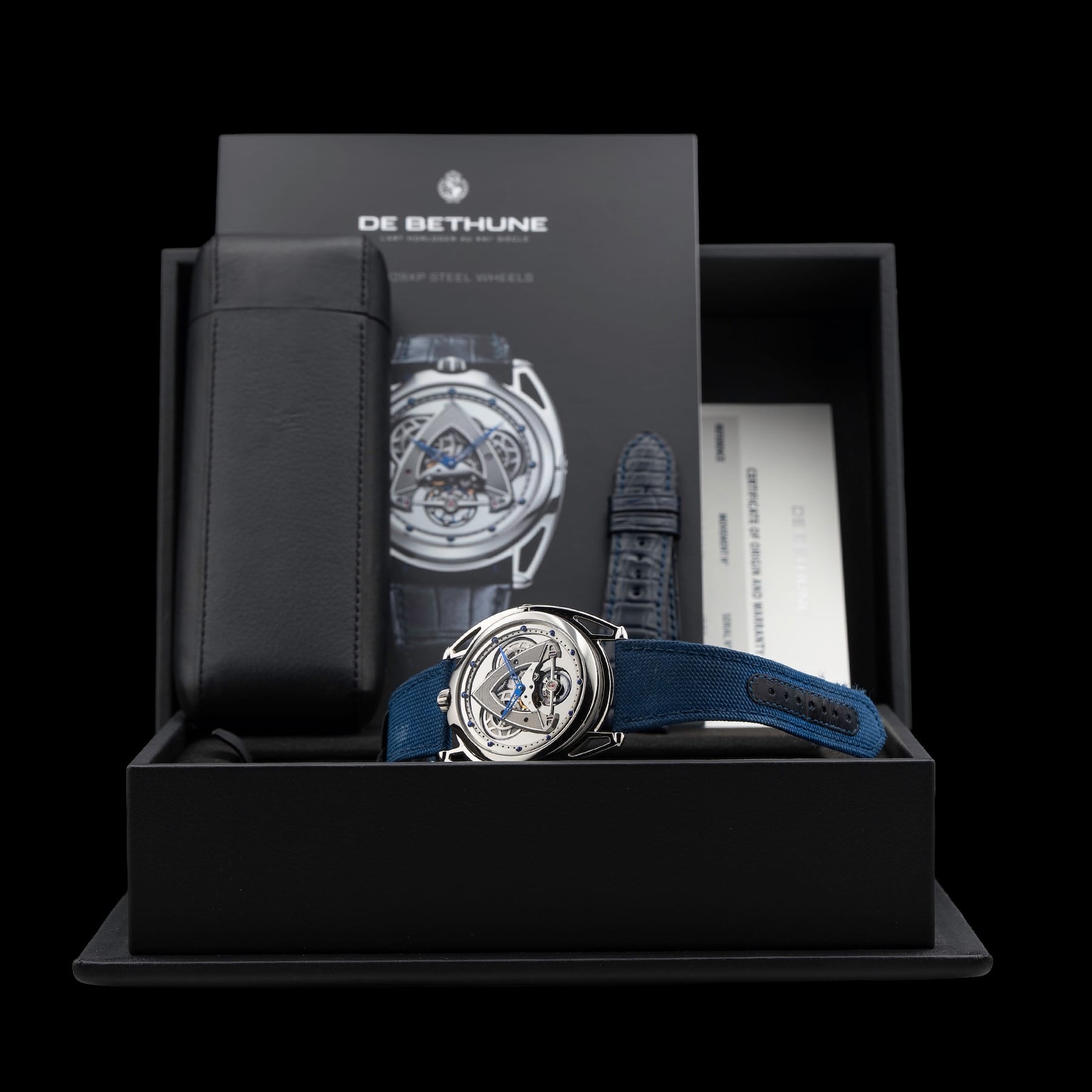 De Bethune Steel Wheels Titanium Skeleton Ltd
