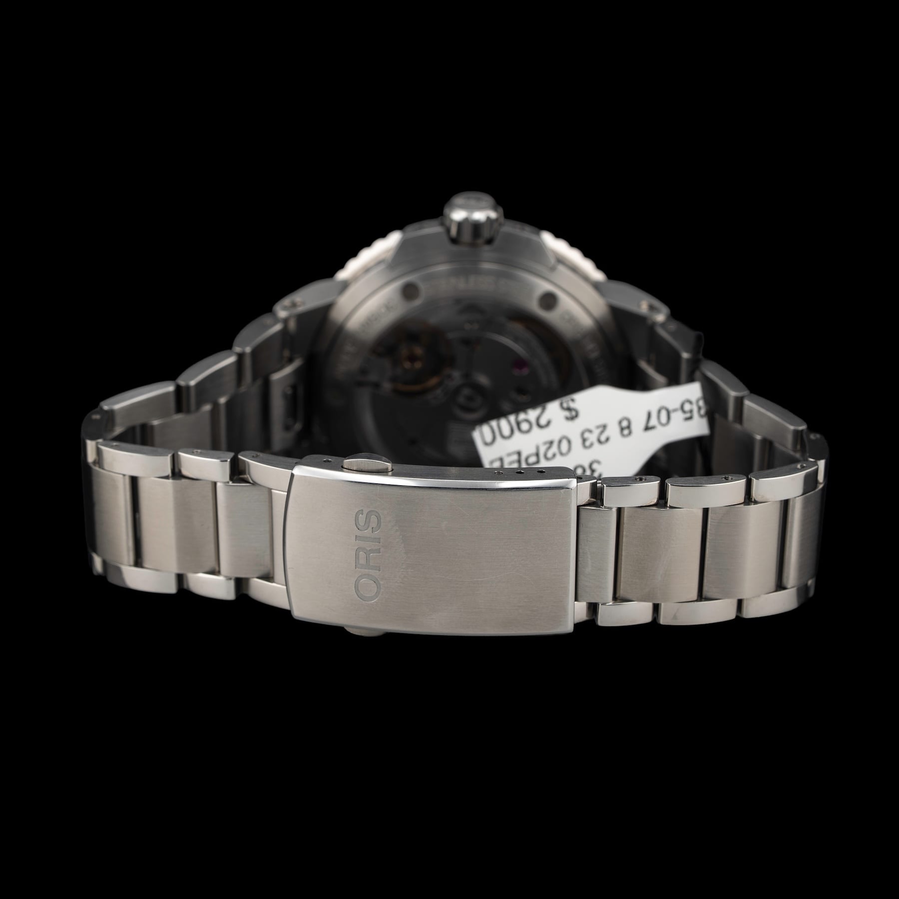 Oris Aquis Date Calibre 400 Bi-Color Blue Dial on Bracelet