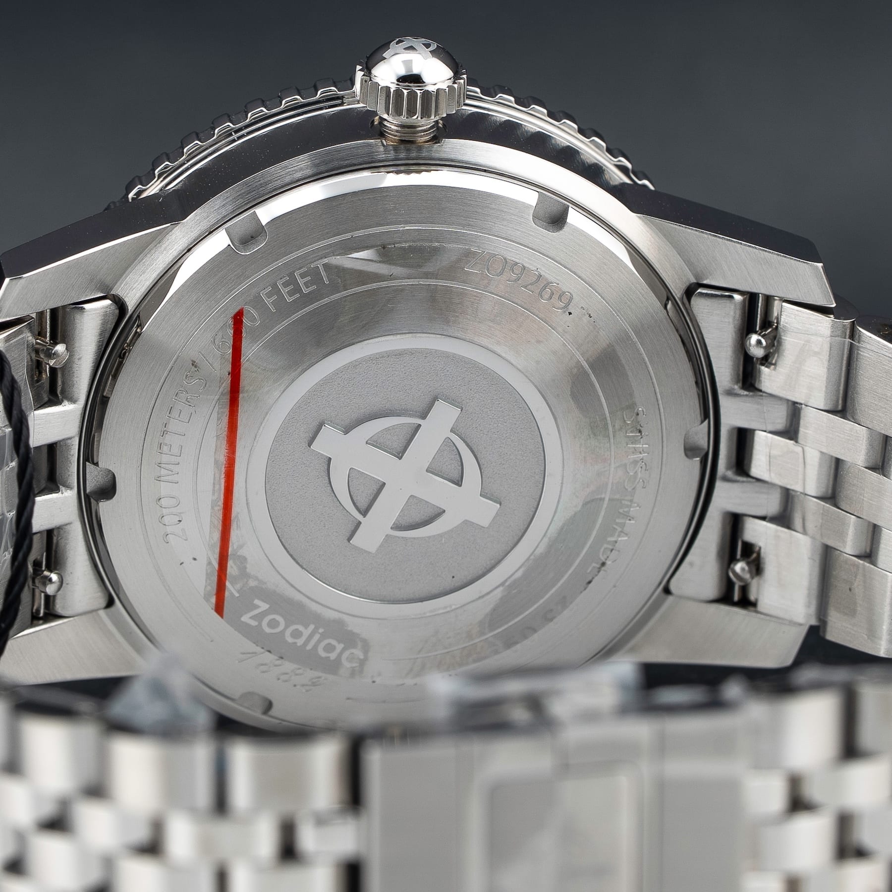 Zodiac Super Sea Wolf Automatic Stainless Steel ZO9269
