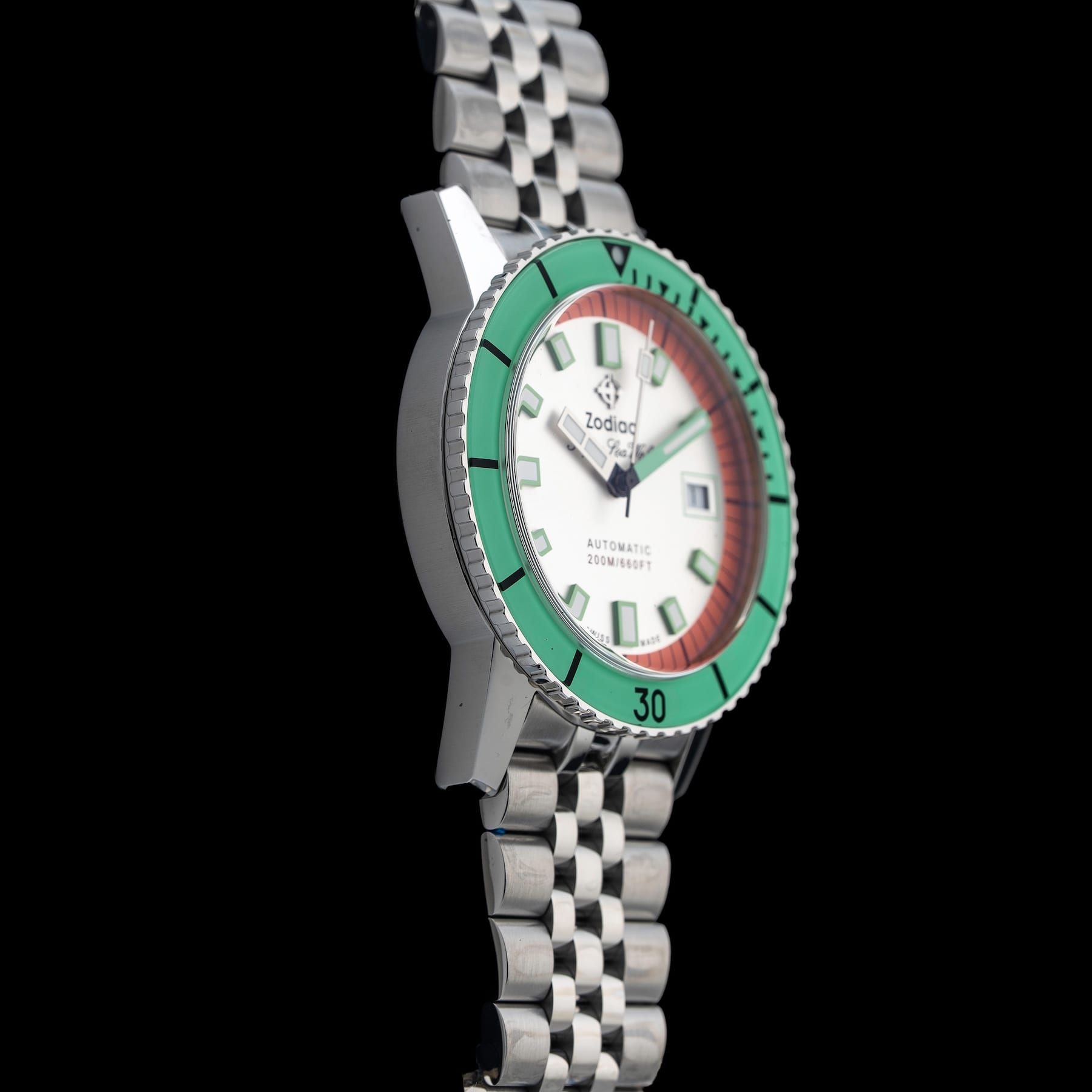 Zodiac Super Sea Wolf Automatic Stainless Steel ZO9269