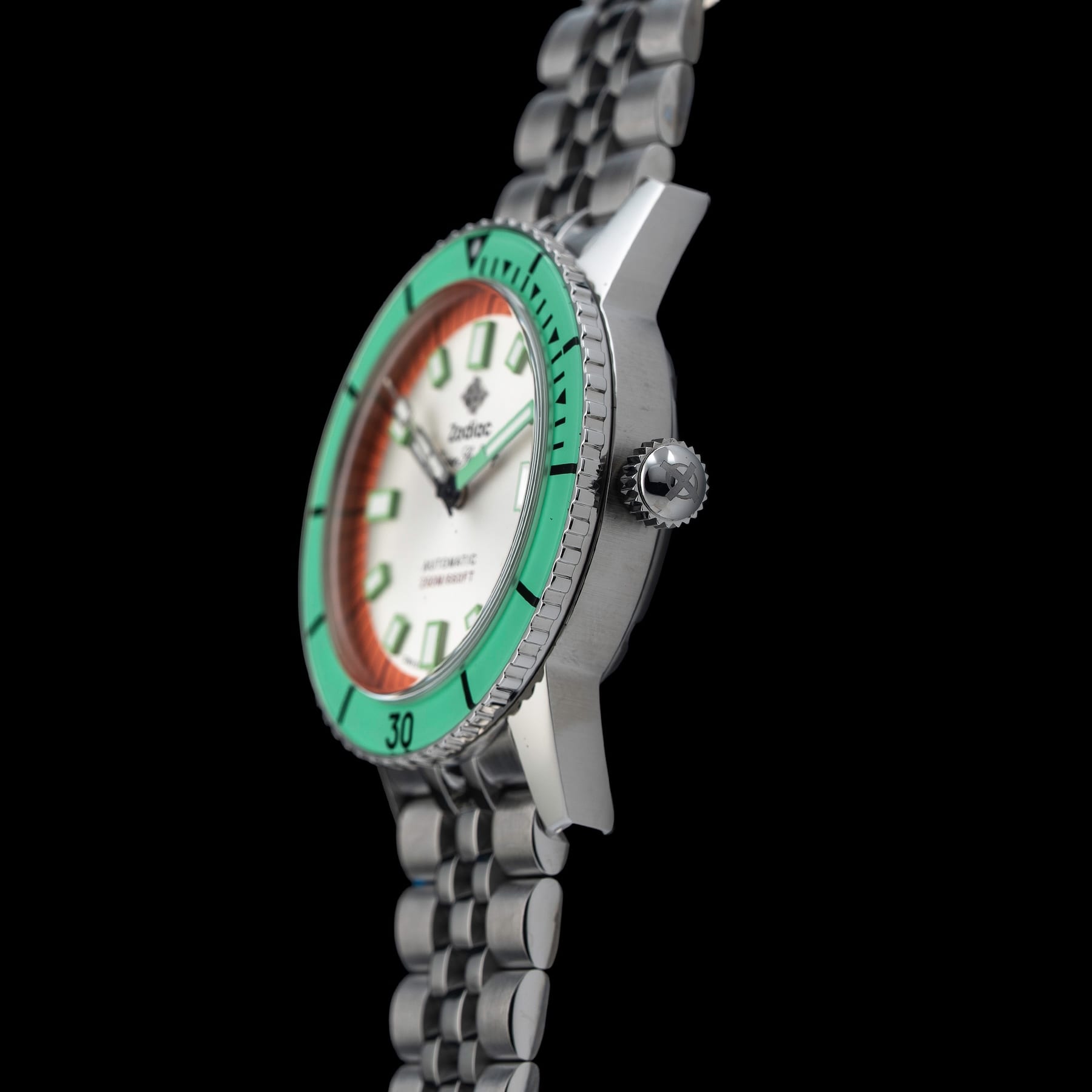 Zodiac Super Sea Wolf Automatic Stainless Steel ZO9269