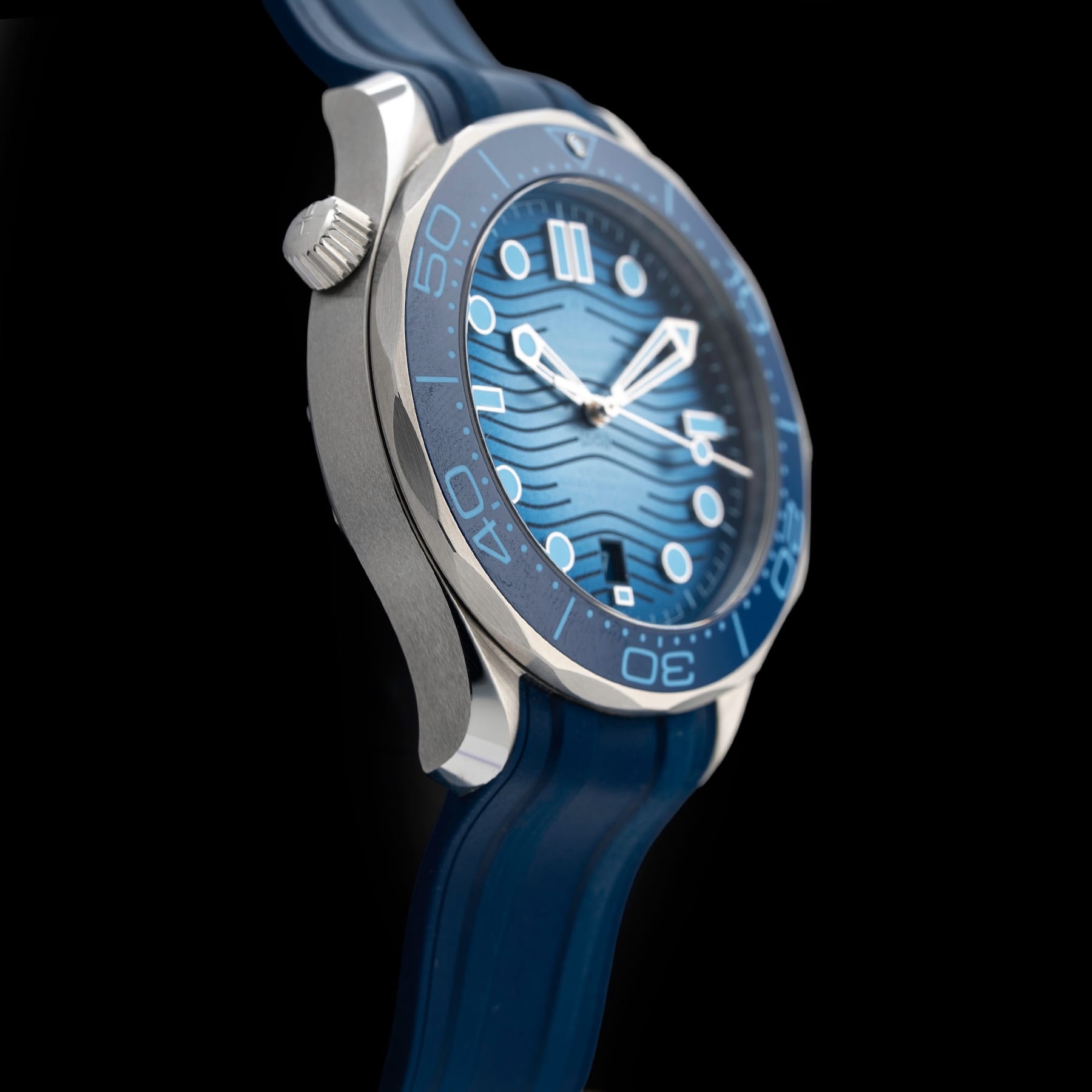 Omega 210.32.42.20.03.002 Seamaster Diver 300M Summer Blue On Strap
