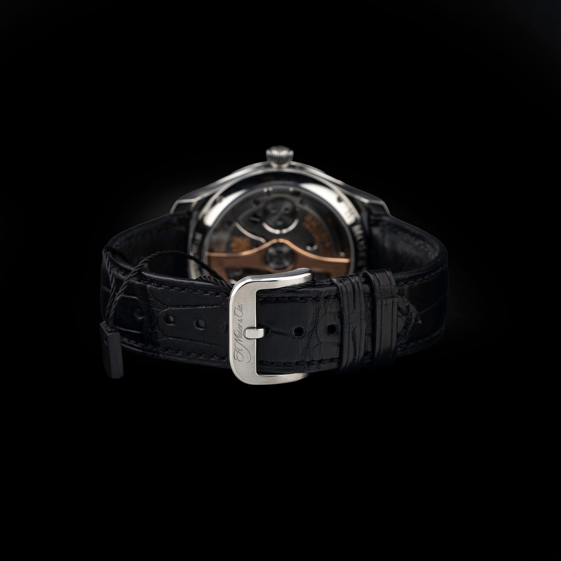H. Moser & Cie. 1200-1220 Endeavour Centre Seconds Blue Mosaic Dial