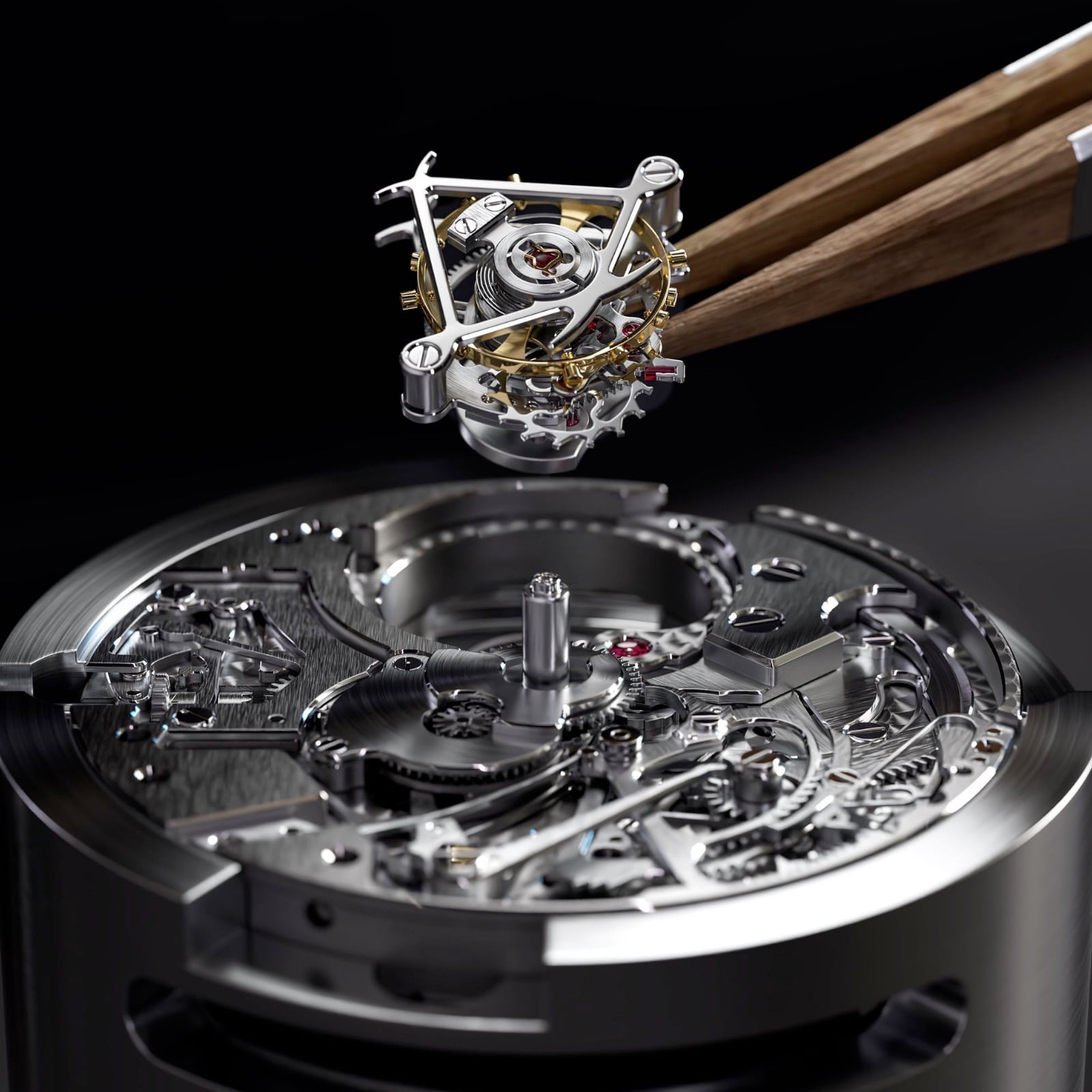 L. Leroy LL305/1 Osmior Bal Du Temps Red Gold