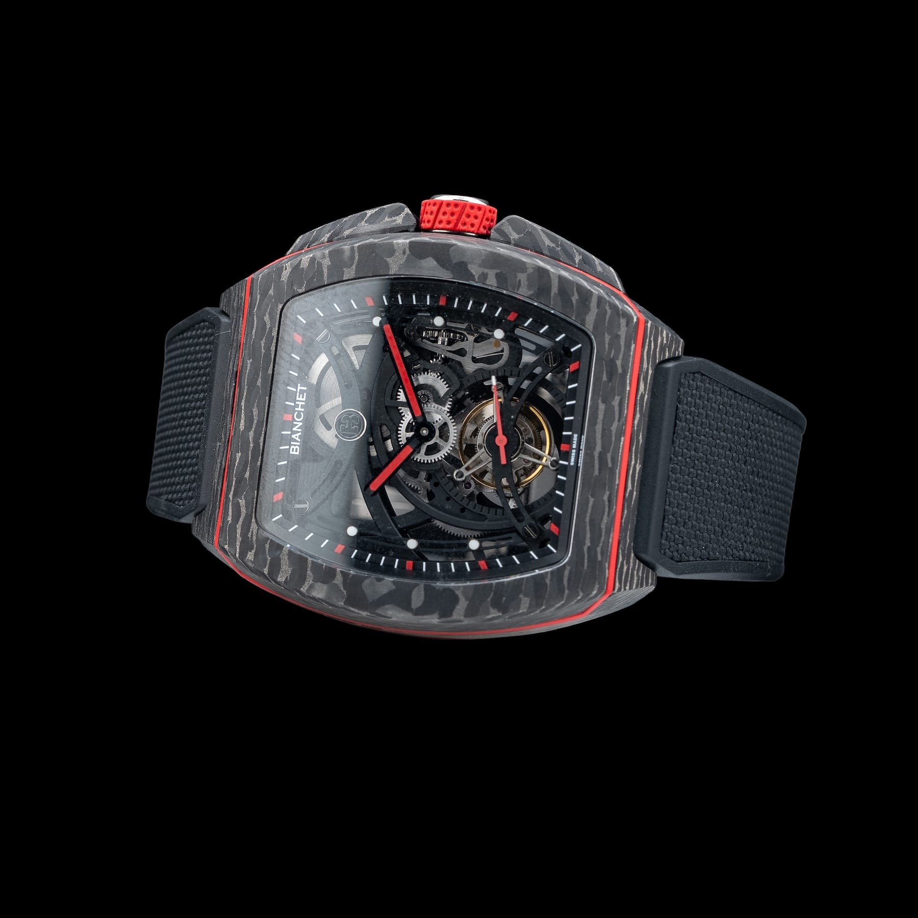 Bianchet Carbon Red Tourbillon B1.618 Openwork