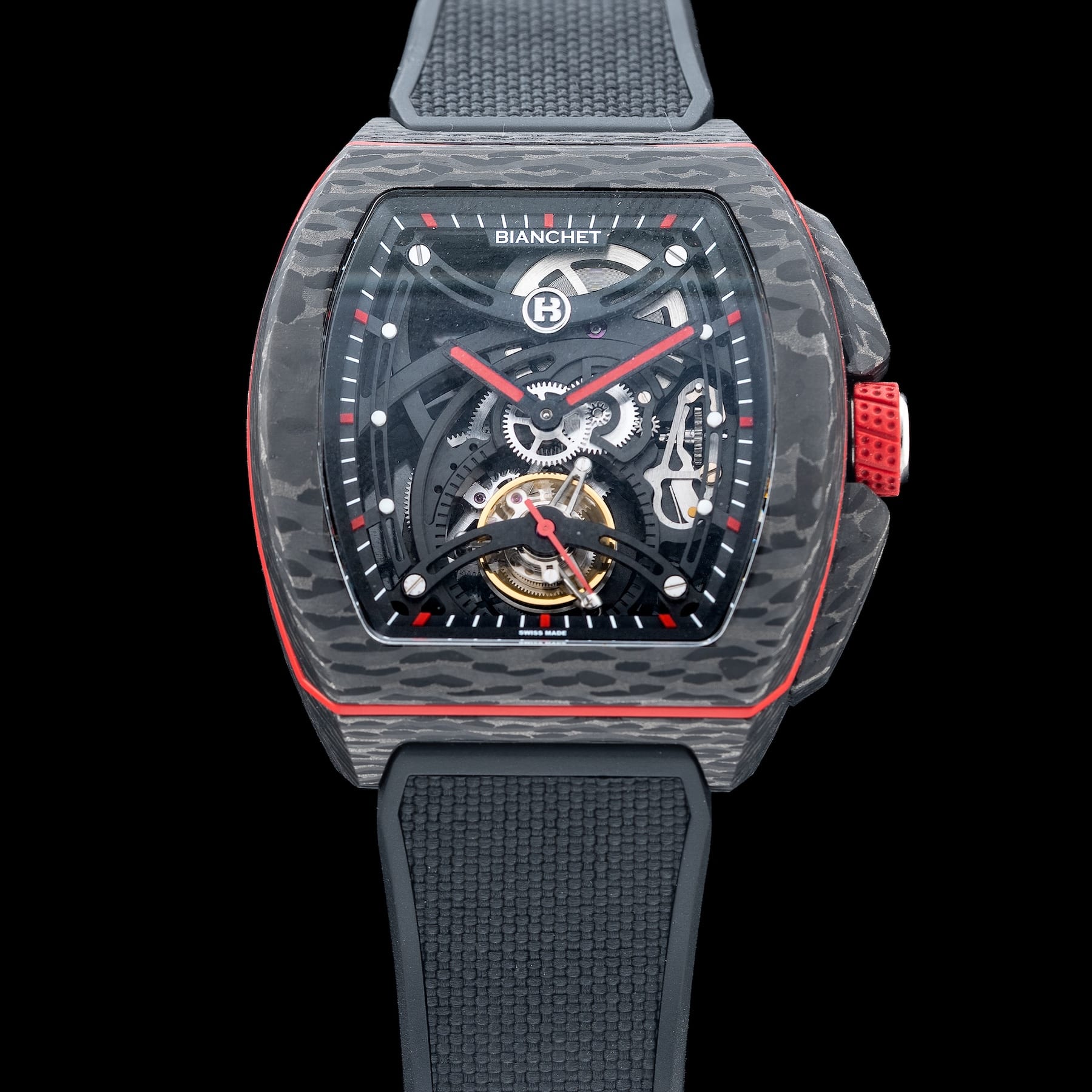 Bianchet Carbon Red Tourbillon B1.618 Openwork