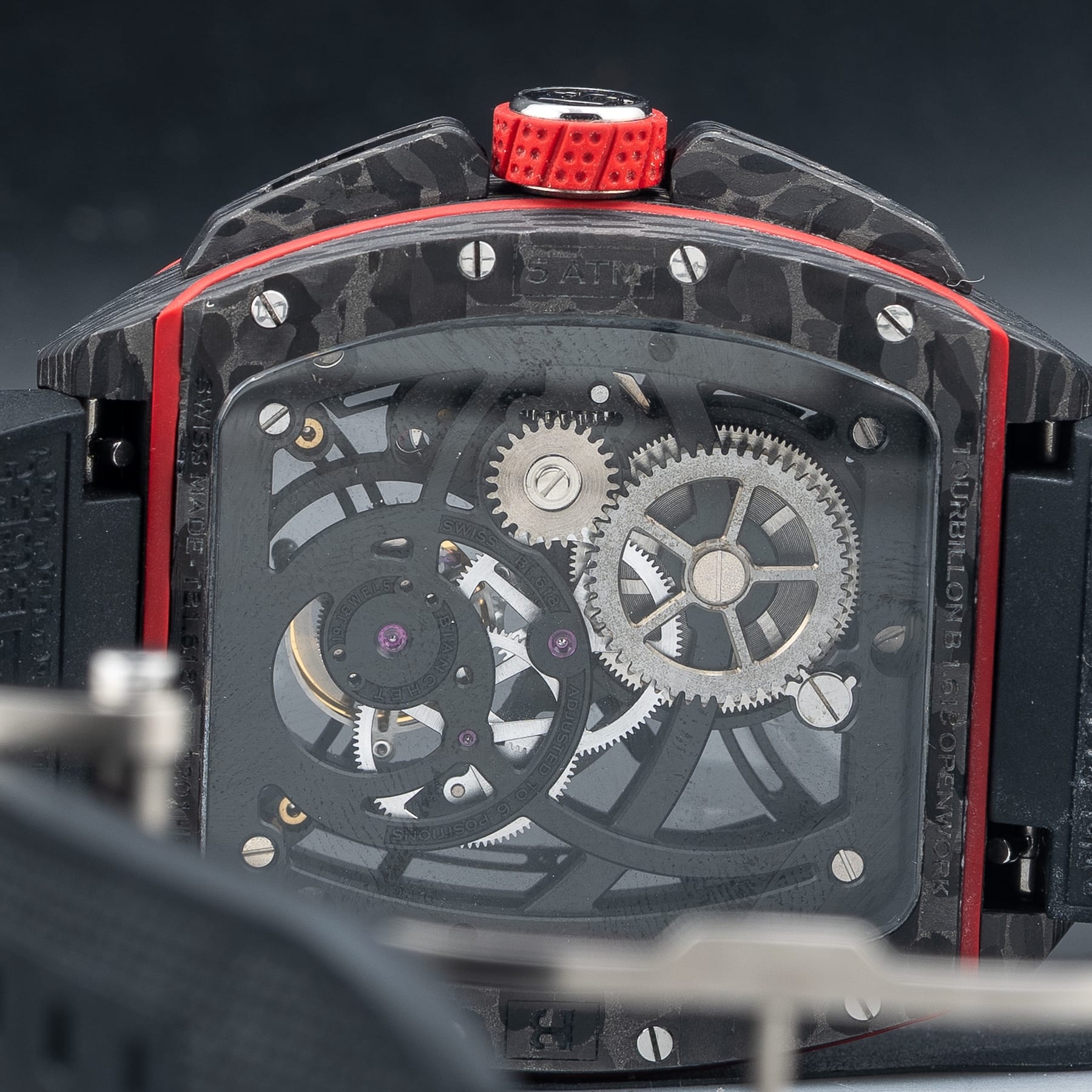 Bianchet Carbon Red Tourbillon B1.618 Openwork