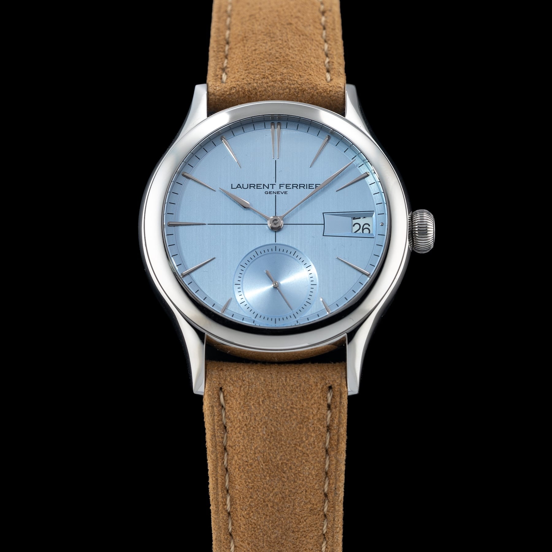 Laurent Ferrier Classic Auto 40mm Ice Blue Sunburst Dial LCF046.AC.CG1