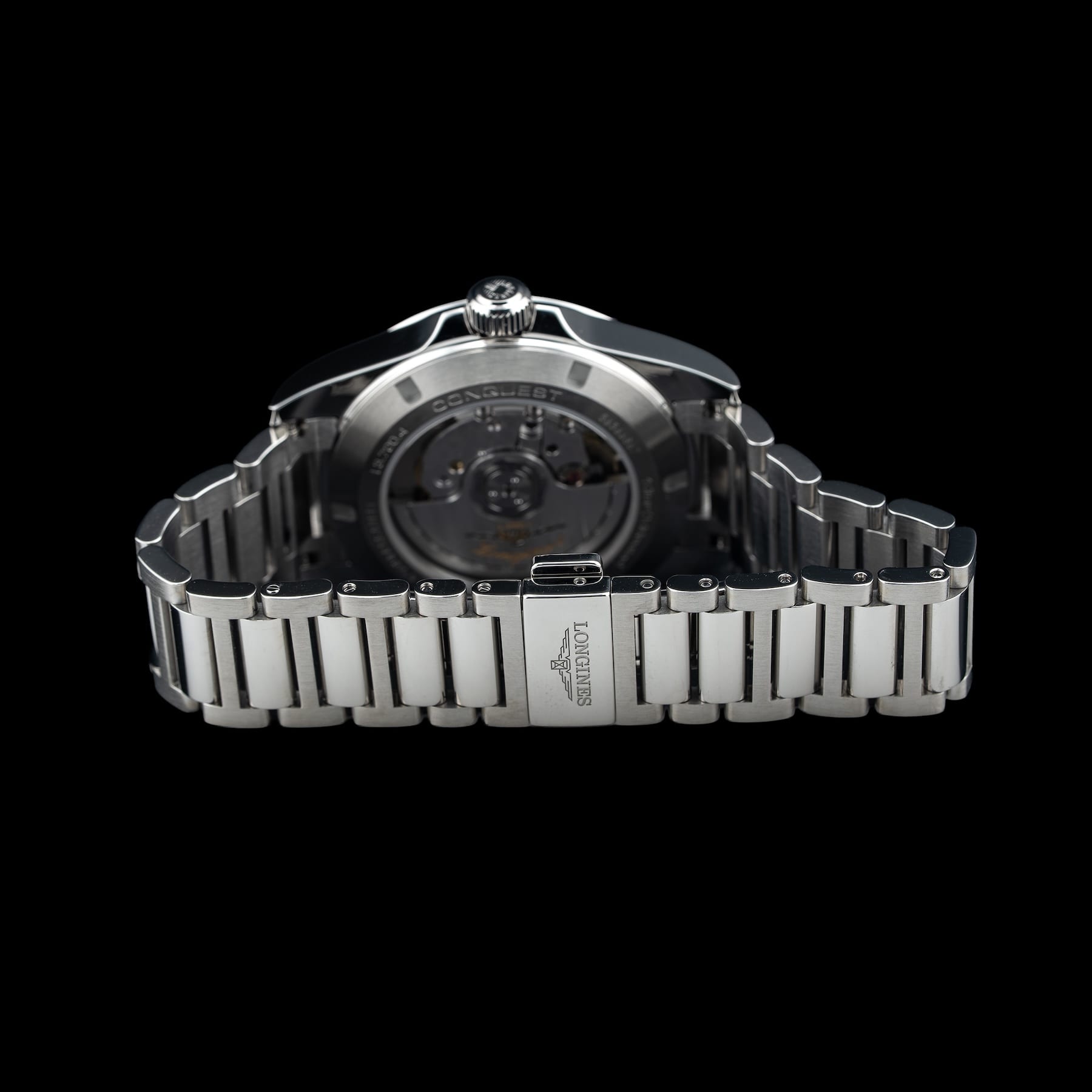 Longines Conquest Sunray Green Dial on Bracelet L3.720.4.02.6