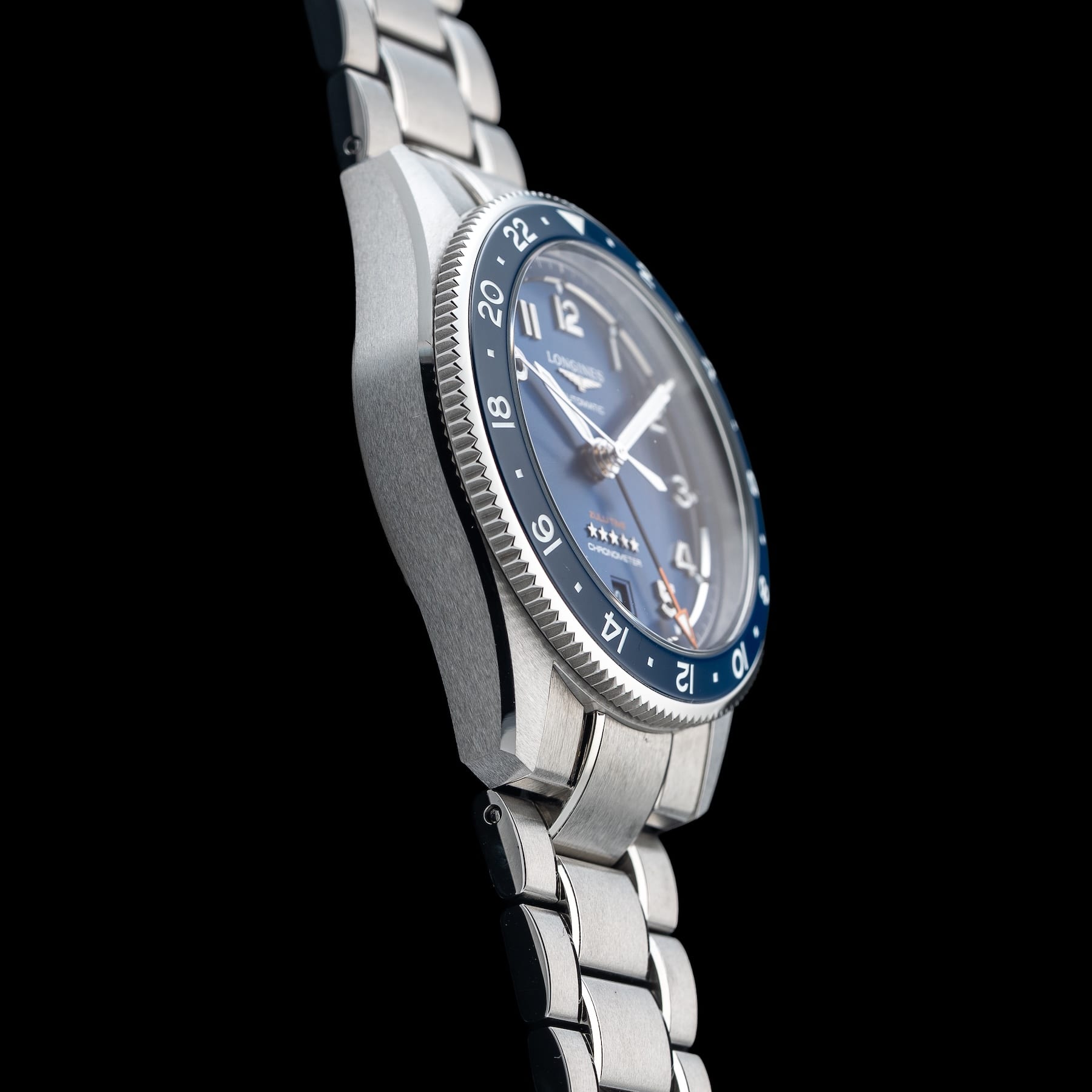 Longines L3.802.4.93.6 Spirit Zulu Time 39mm