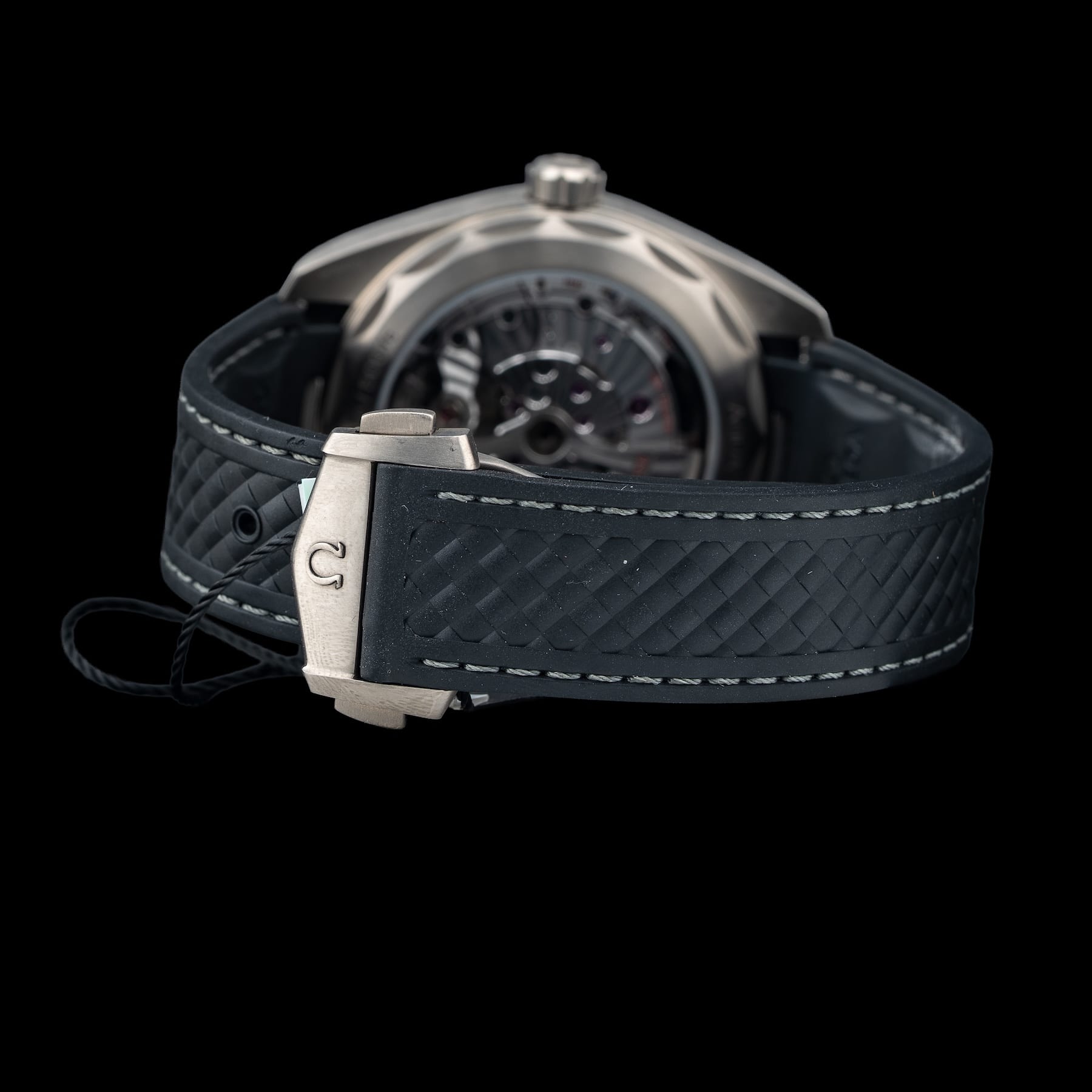 Omega 220.92.43.22.99.001 Seamaster Aqua Terra 150M Worldtimer 43mm Black Titanium Ceramic on Strap