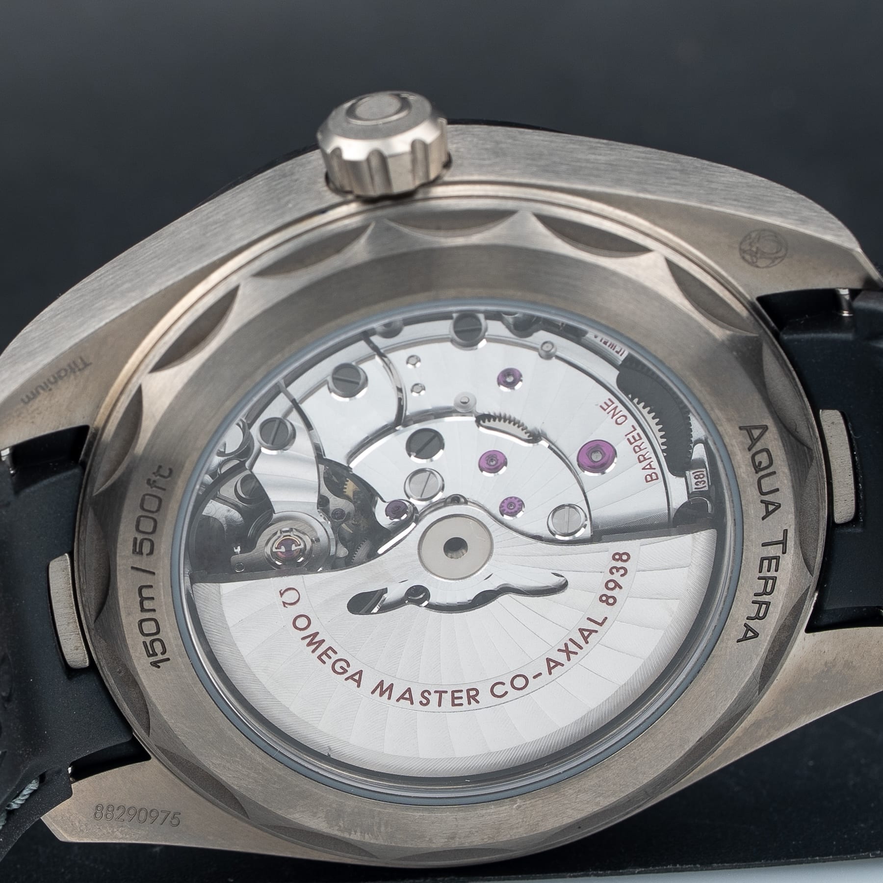 Omega 220.92.43.22.99.001 Seamaster Aqua Terra 150M Worldtimer 43mm Black Titanium Ceramic on Strap