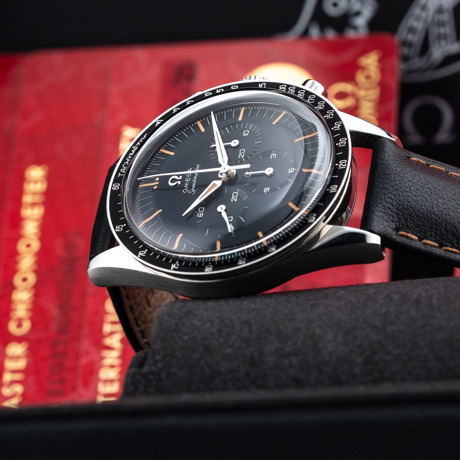 Omega Speedmaster First Omega In Space "Fois" 310.32.40.50.06.001 On Leather Strap