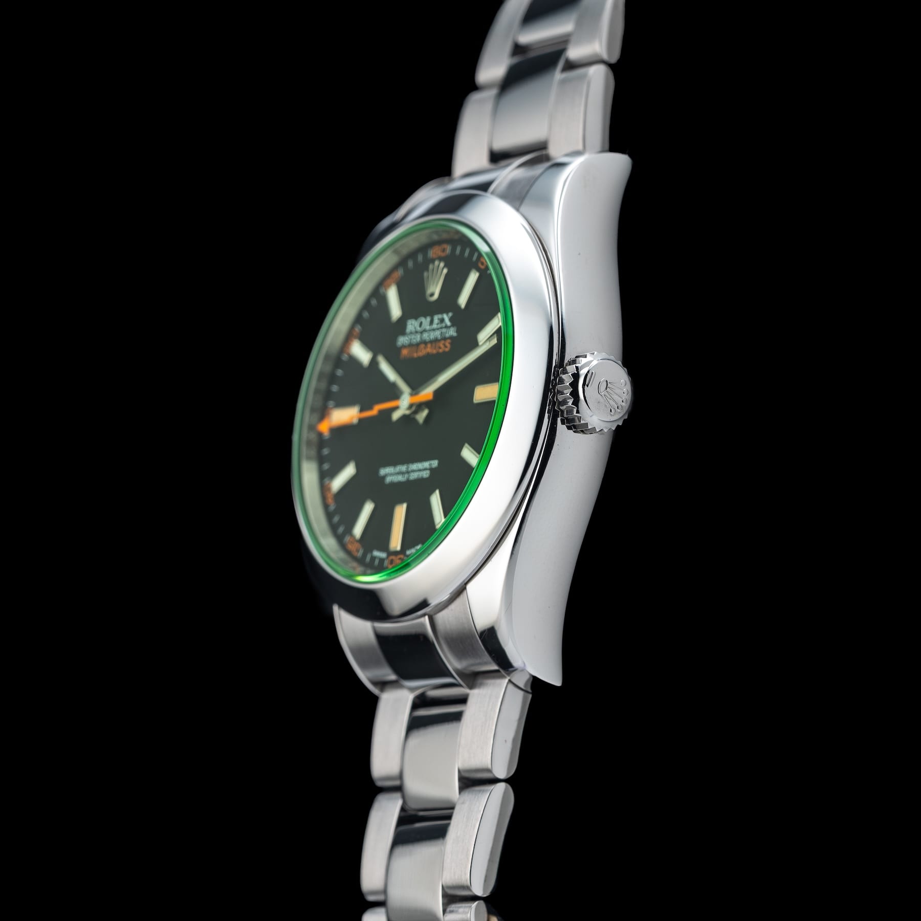 Rolex Milgauss Black Dial M116400GV-0001
