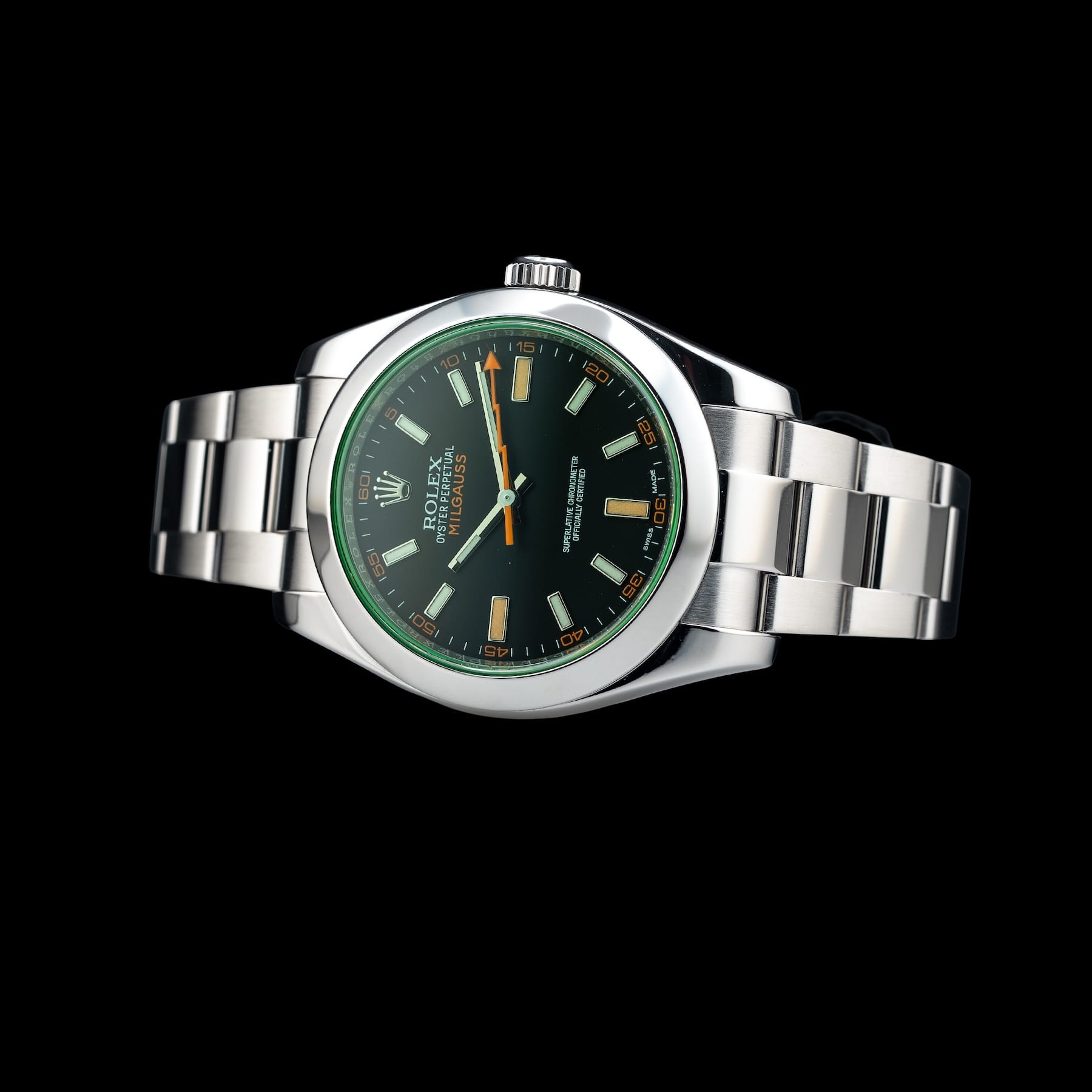 Rolex Milgauss Black Dial M116400GV-0001