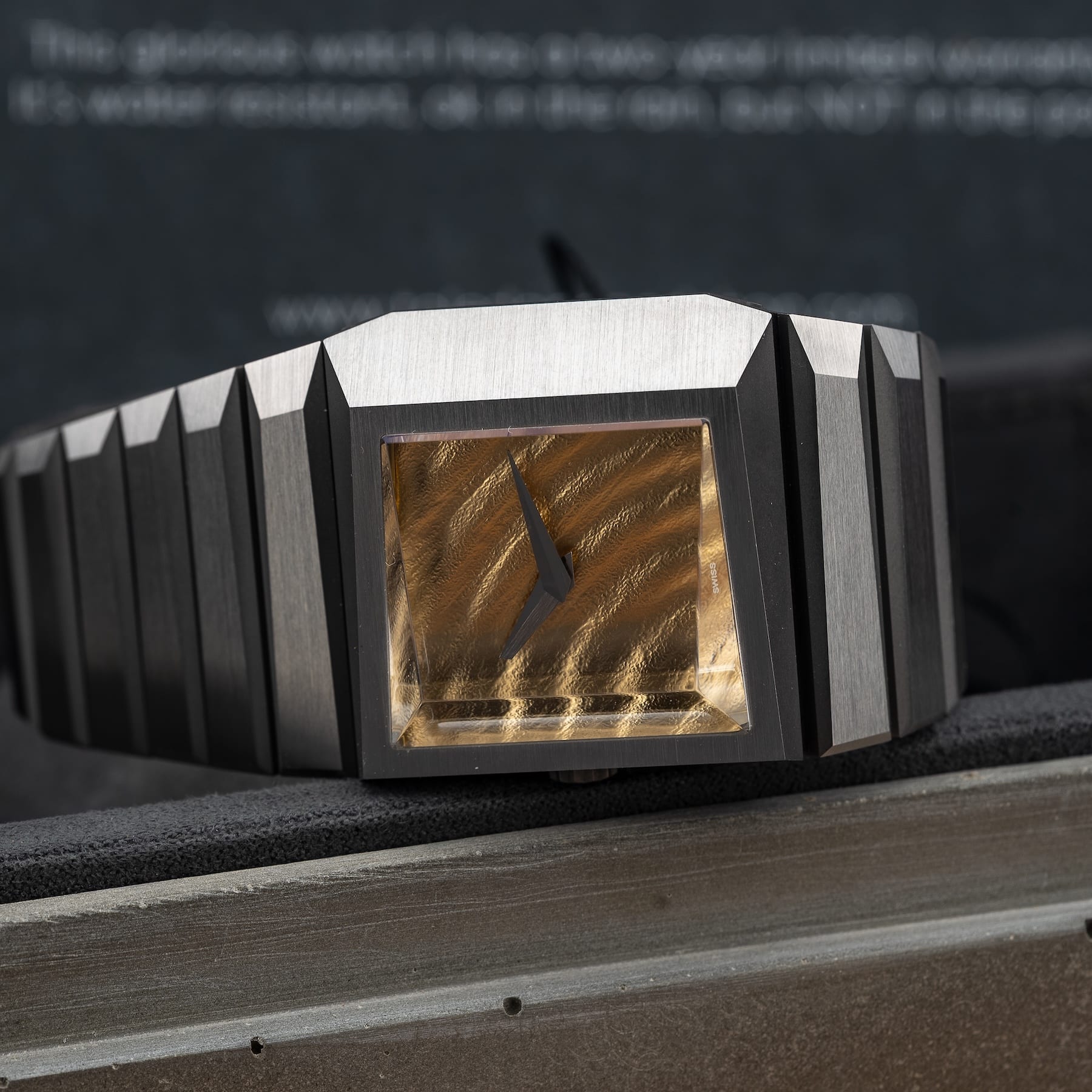 Toledano & Chan B/1.3R - 18K Gold Ripple Dial on Titanium