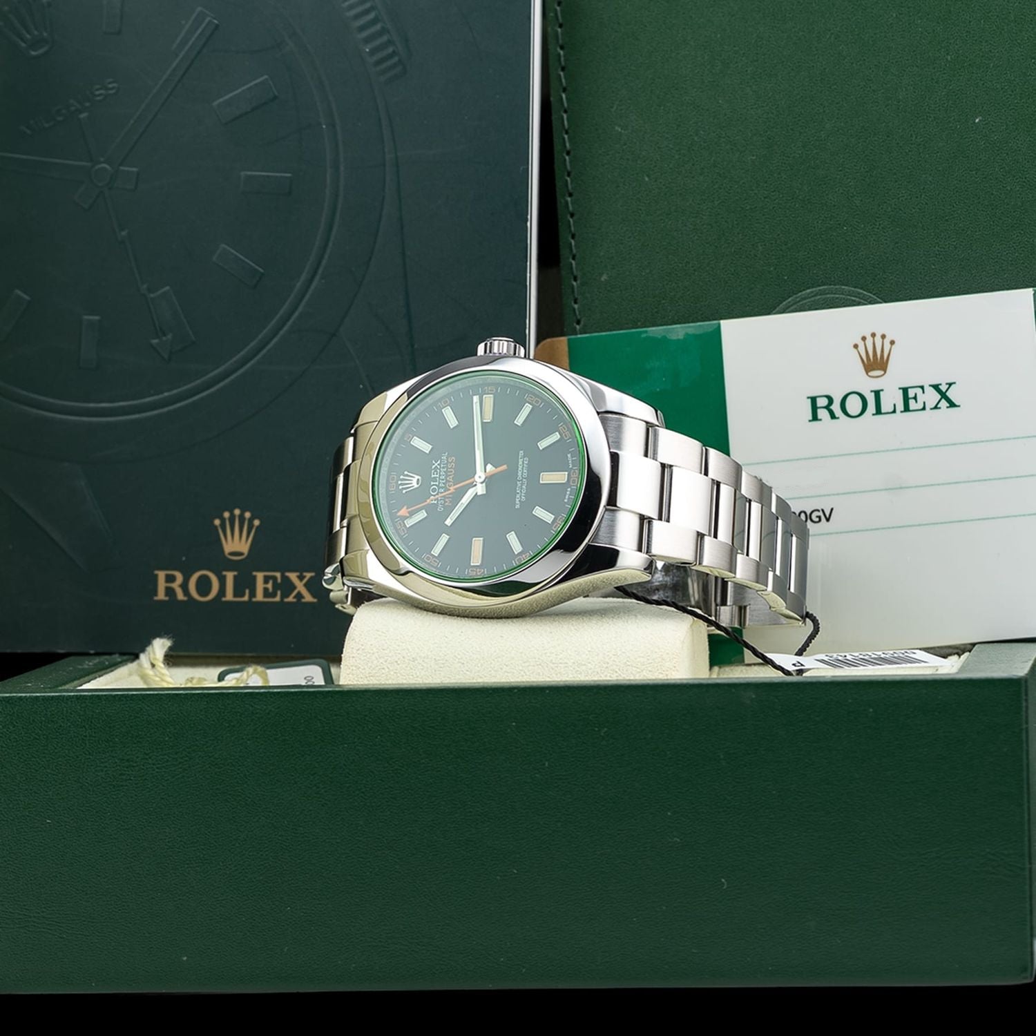 Rolex Milgauss Black Dial M116400GV-0001