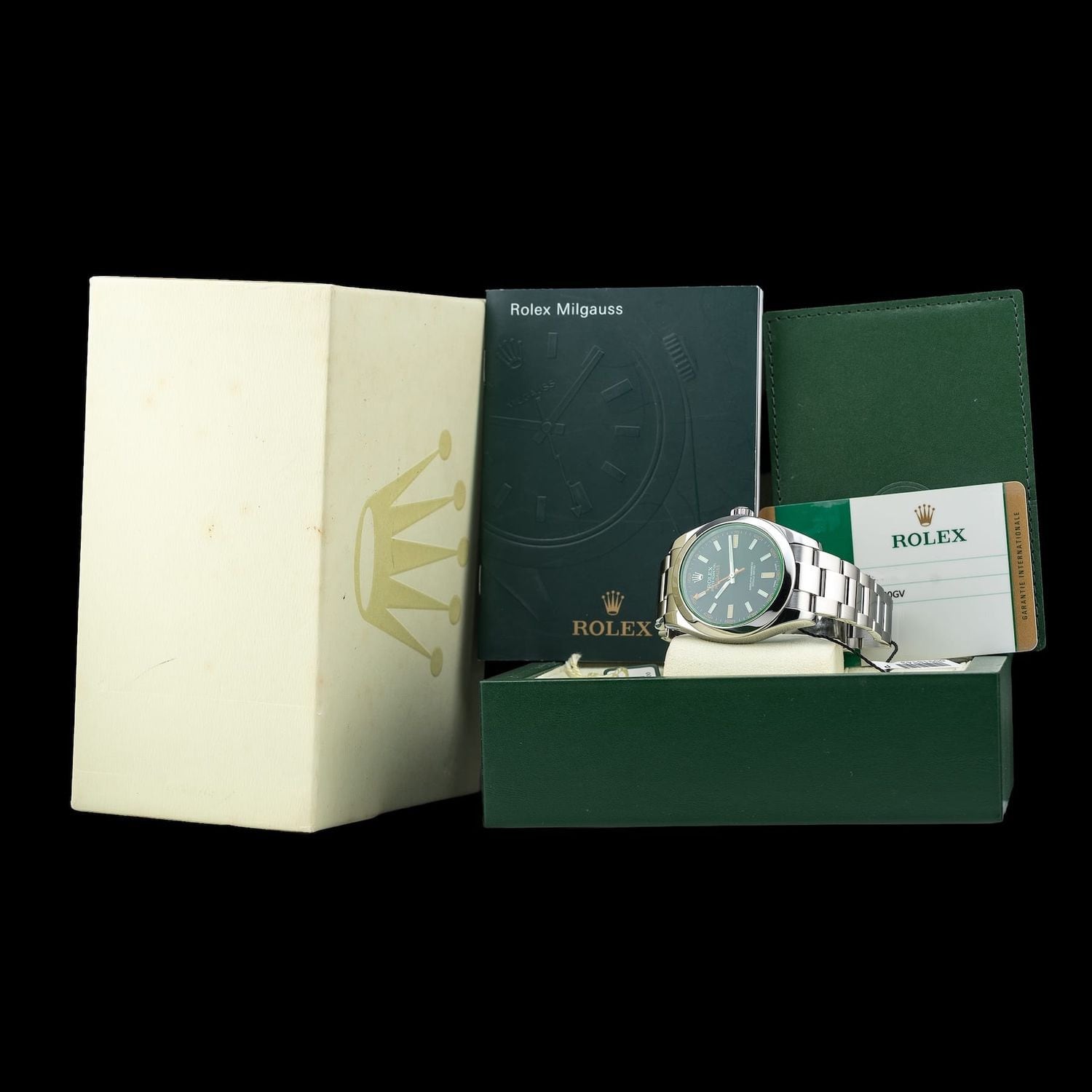 Rolex Milgauss Black Dial M116400GV-0001