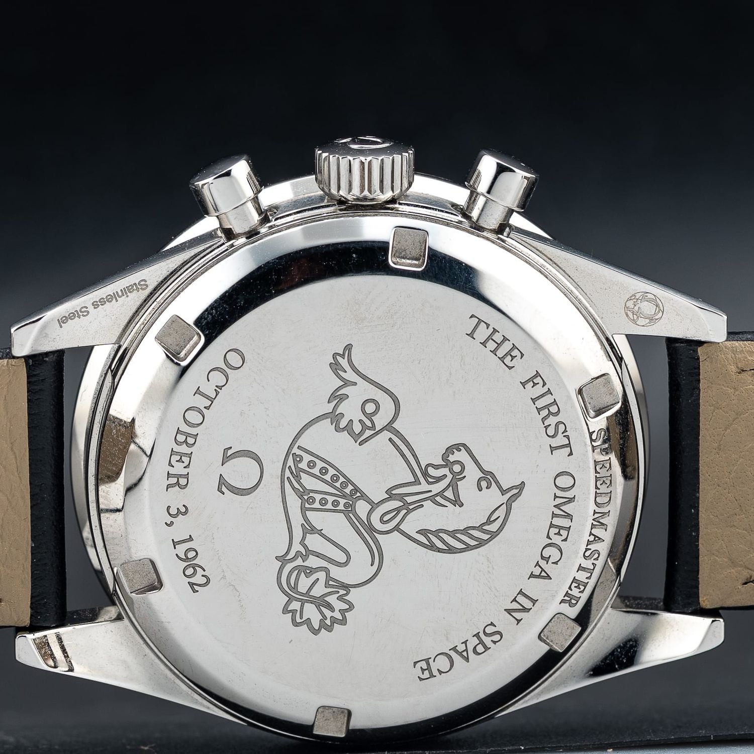 Omega Speedmaster First Omega In Space "Fois" 310.32.40.50.06.001 On Leather Strap