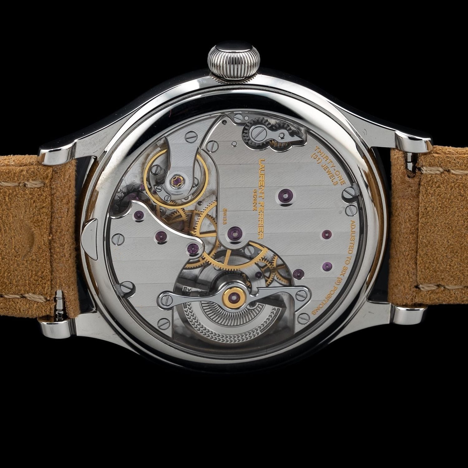 Laurent Ferrier Classic Auto 40mm Ice Blue Sunburst Dial LCF046.AC.CG1