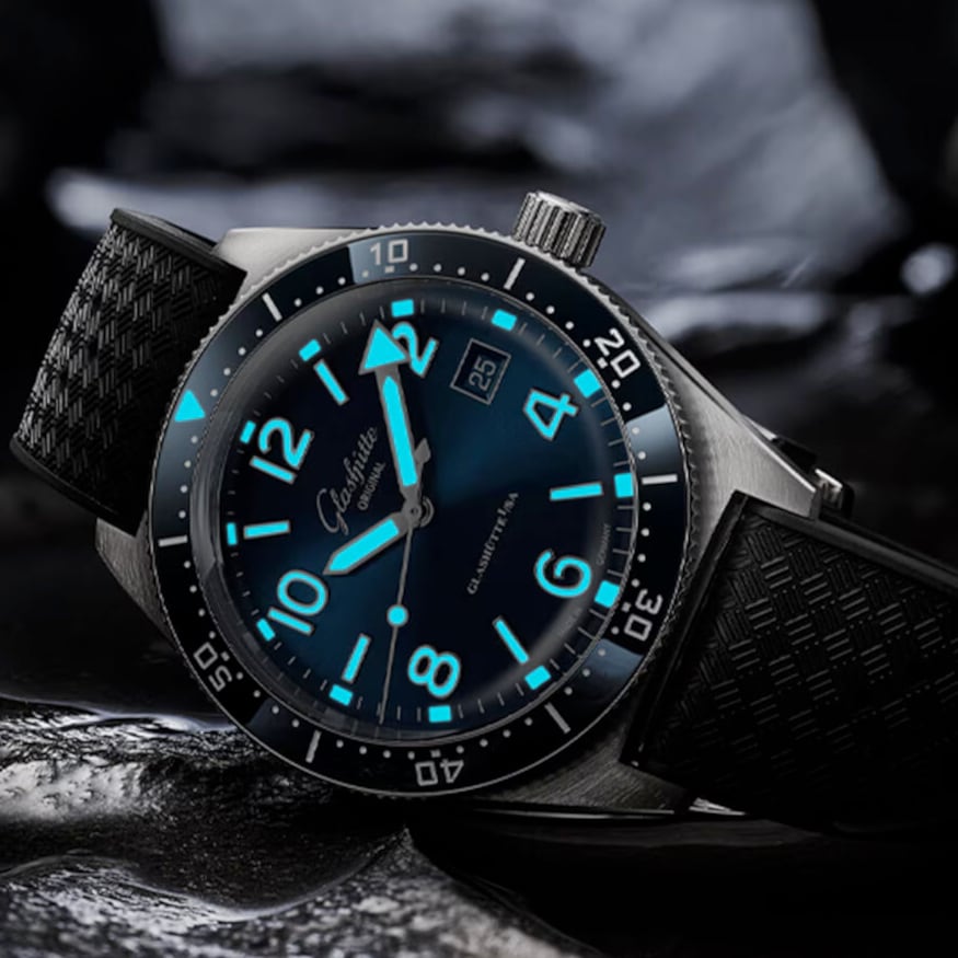 Glashütte Original 1-39-11-13-63-34 SeaQ Green Dial