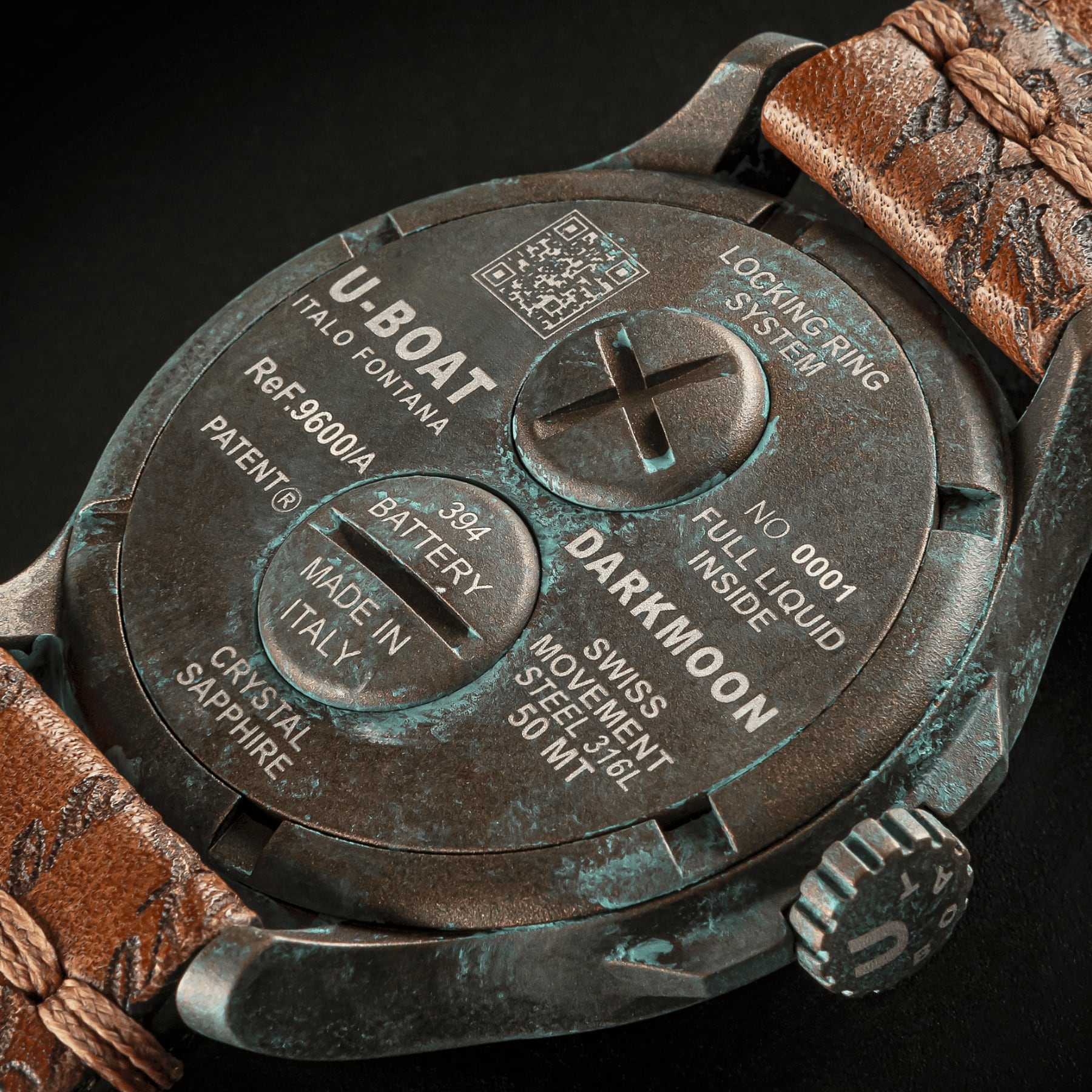 U-Boat 9600/A Darkmoon Unico