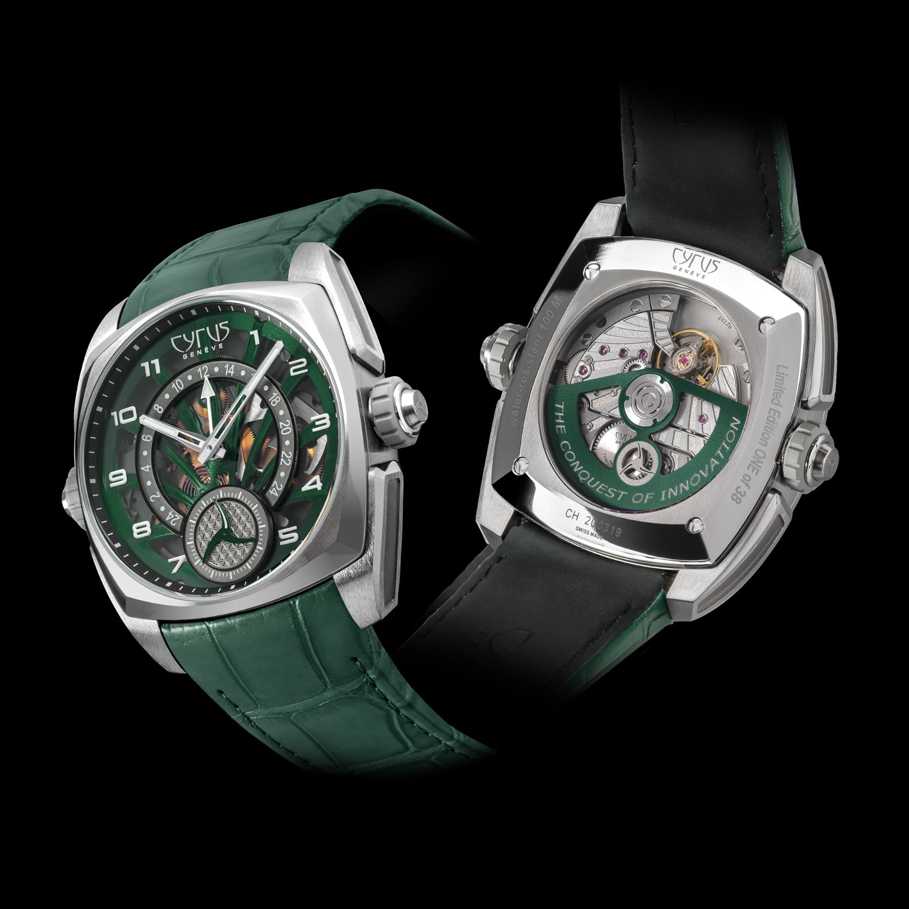 Cyrus Klepcys GMT Ocean Green 539.507.TTA.C