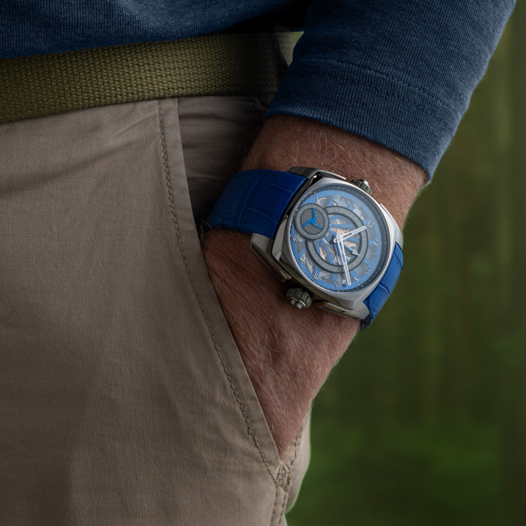 Cyrus Klepcys GMT Ocean Blue 539.507.TT.A.B