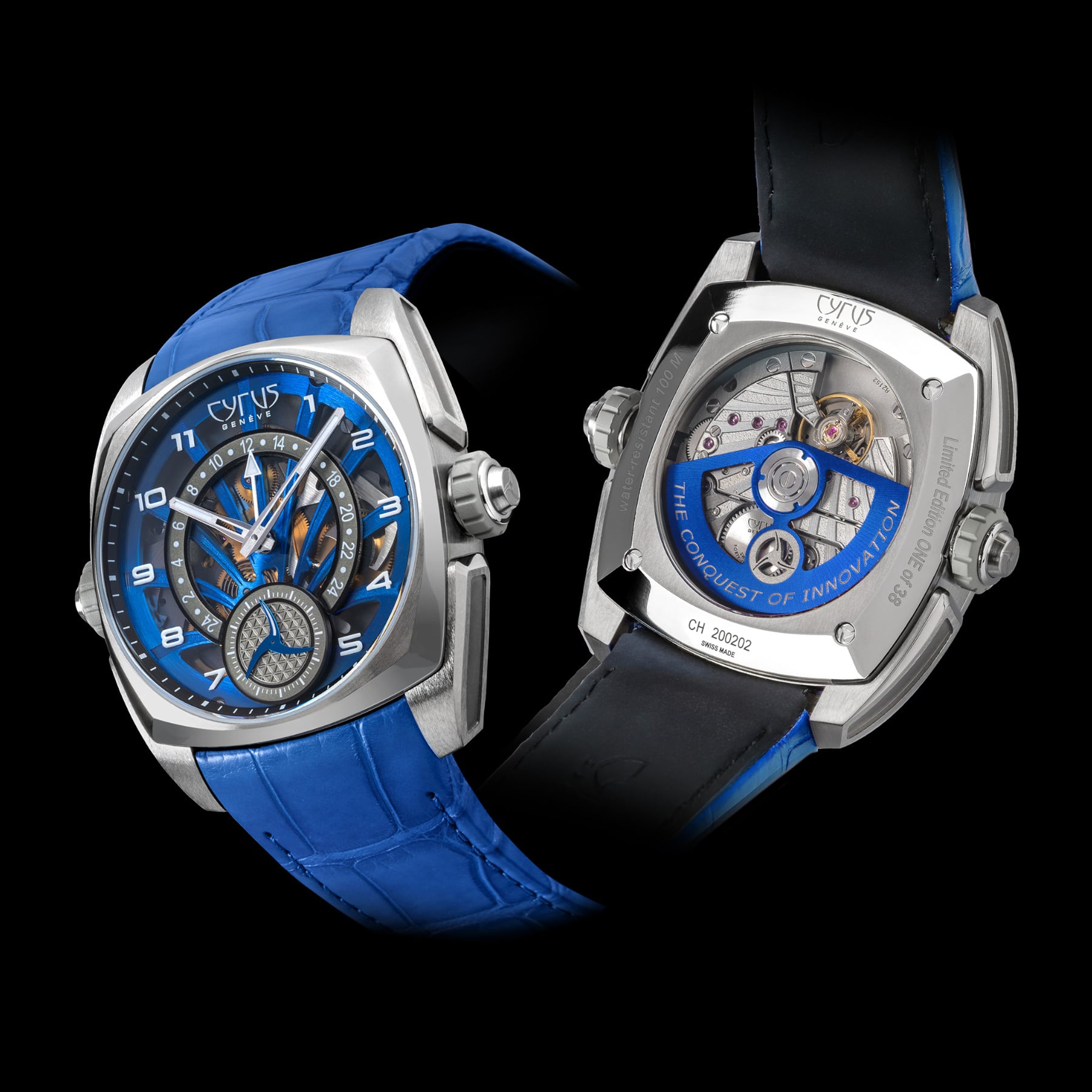 Cyrus Klepcys GMT Ocean Blue 539.507.TT.A.B