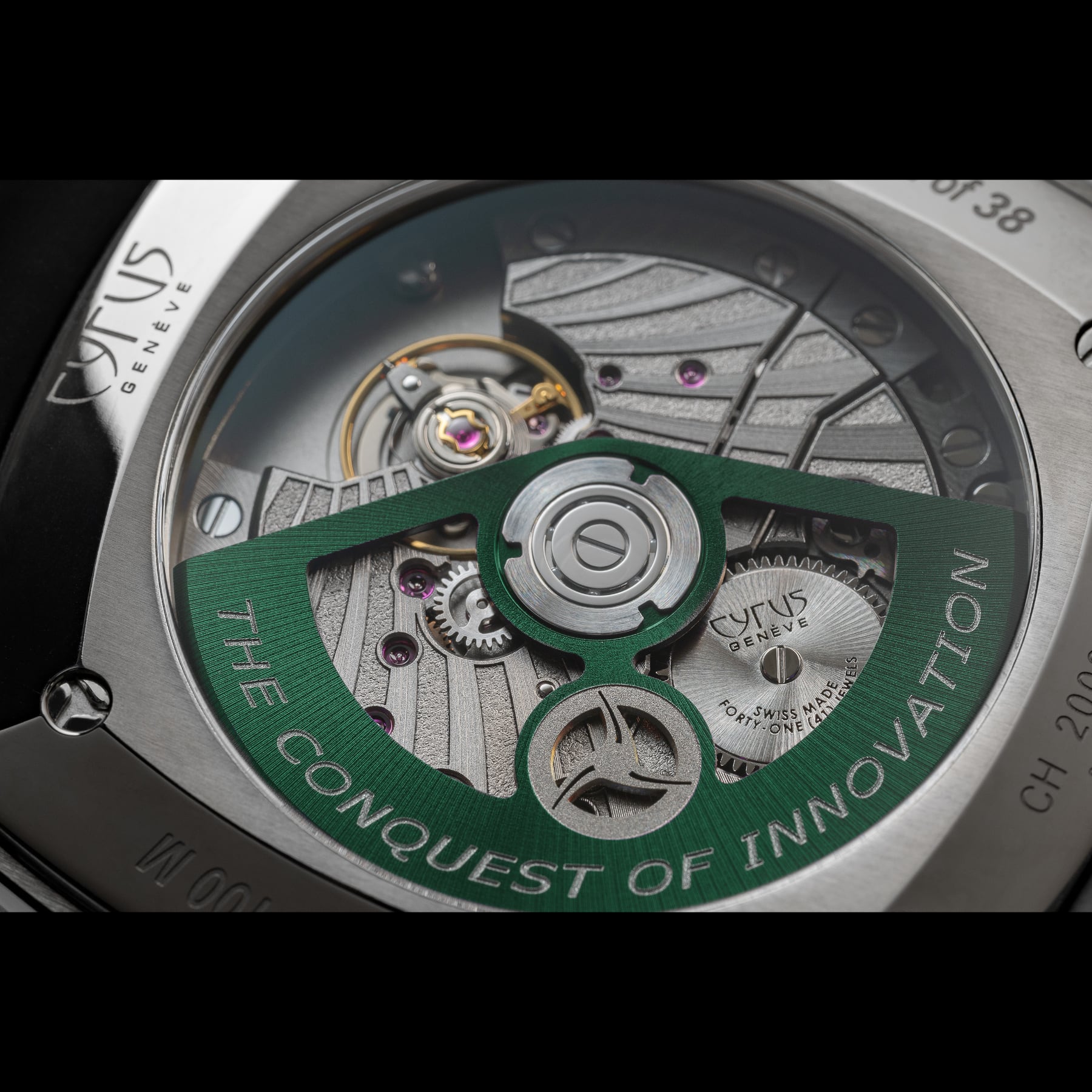 Cyrus Klepcys GMT Ocean Green 539.507.TTA.C