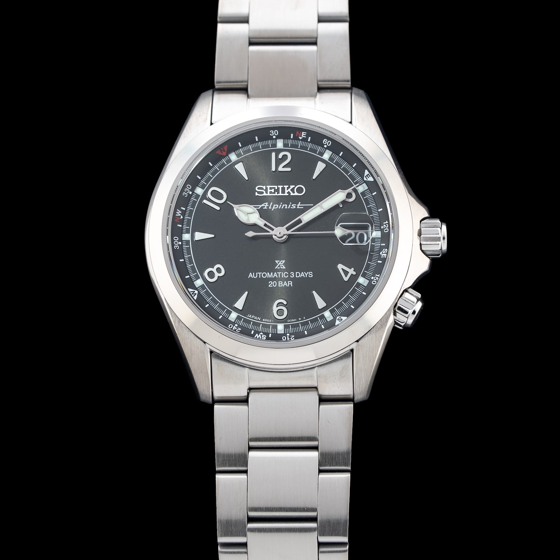 Seiko Prospex SPB505 Alpinist Black Dial