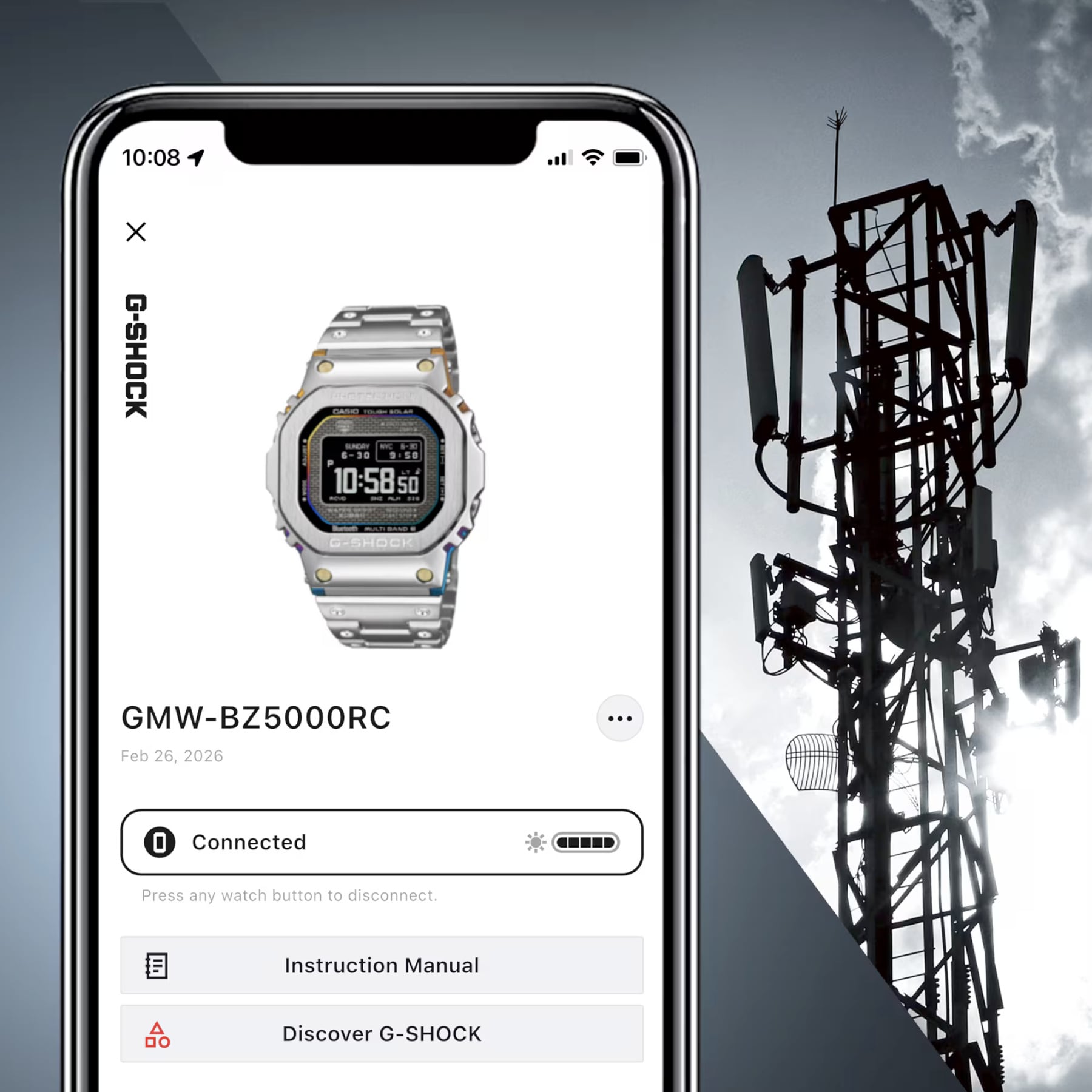 G-Shock GMW-BZ5000RC-1