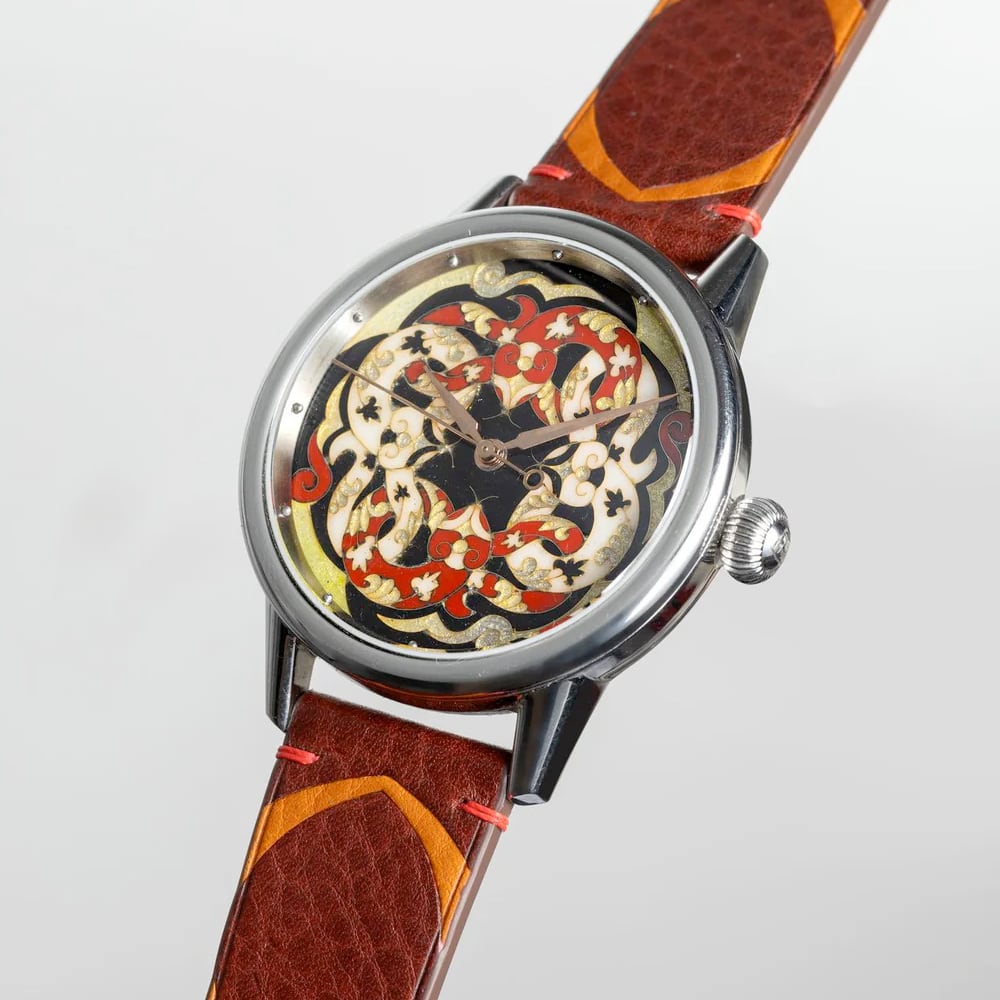 Tan Zehua Melody Cloisonne Enamel Red Dragon