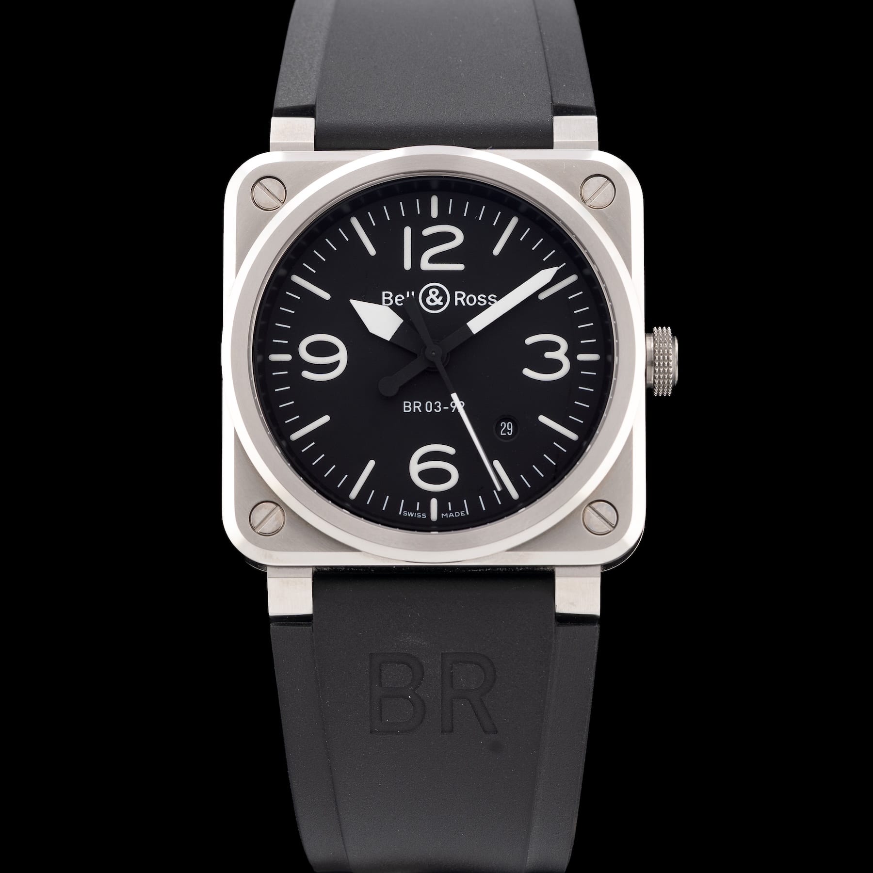 Bell & Ross BR0392-BL-ST