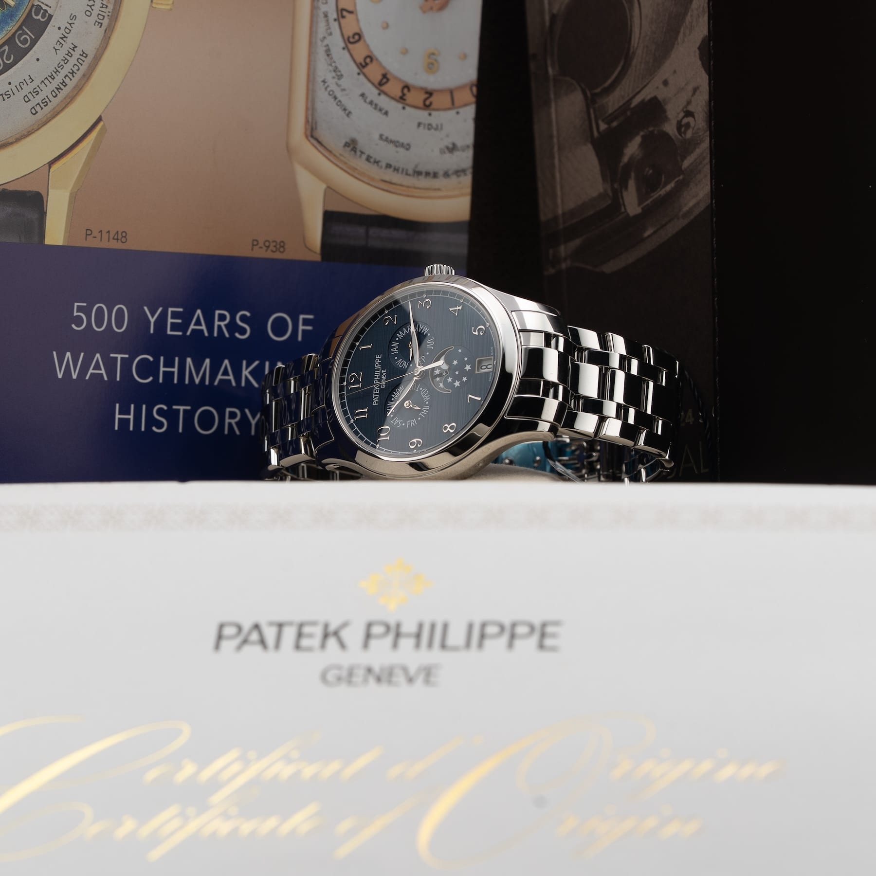 Patek Philippe 4947/1A-001 Annual Calendar Moon Phases