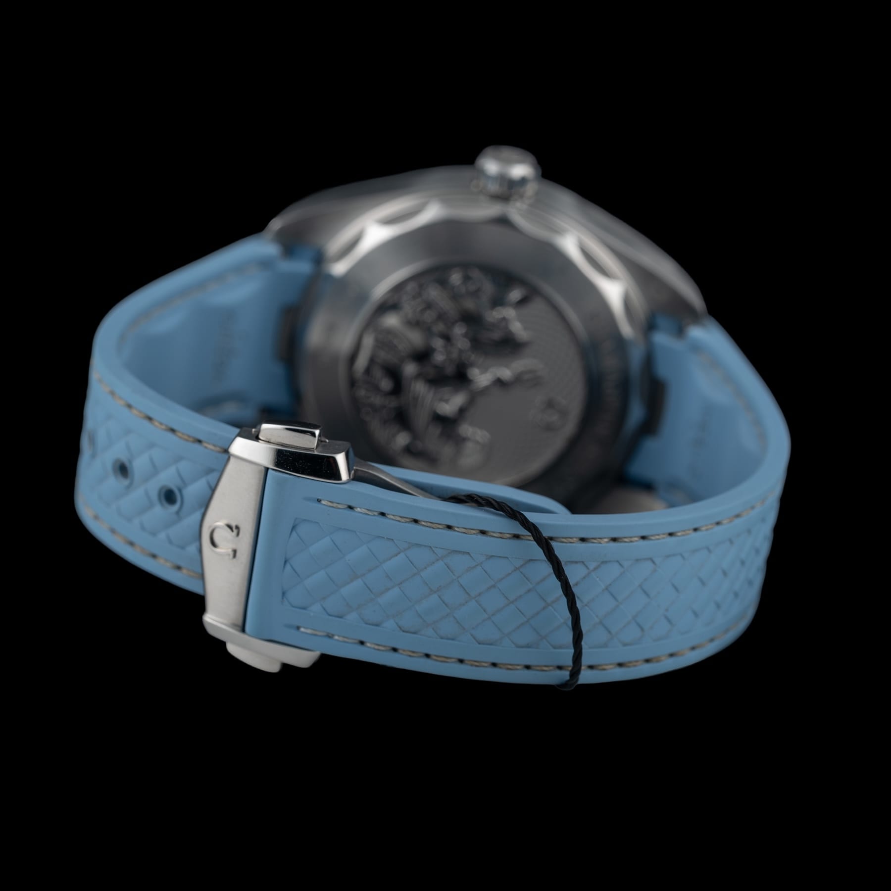 Omega 220.12.43.22.03.002 Seamaster Aqua Terra 150M Worldtimer Summer Blue on Strap
