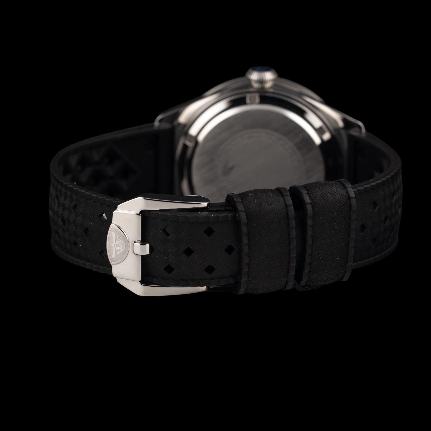 Squale SUB-39 GMT "Blackfin" Black Guilloché U.S. Exclusive SUB-39ERBK.HT