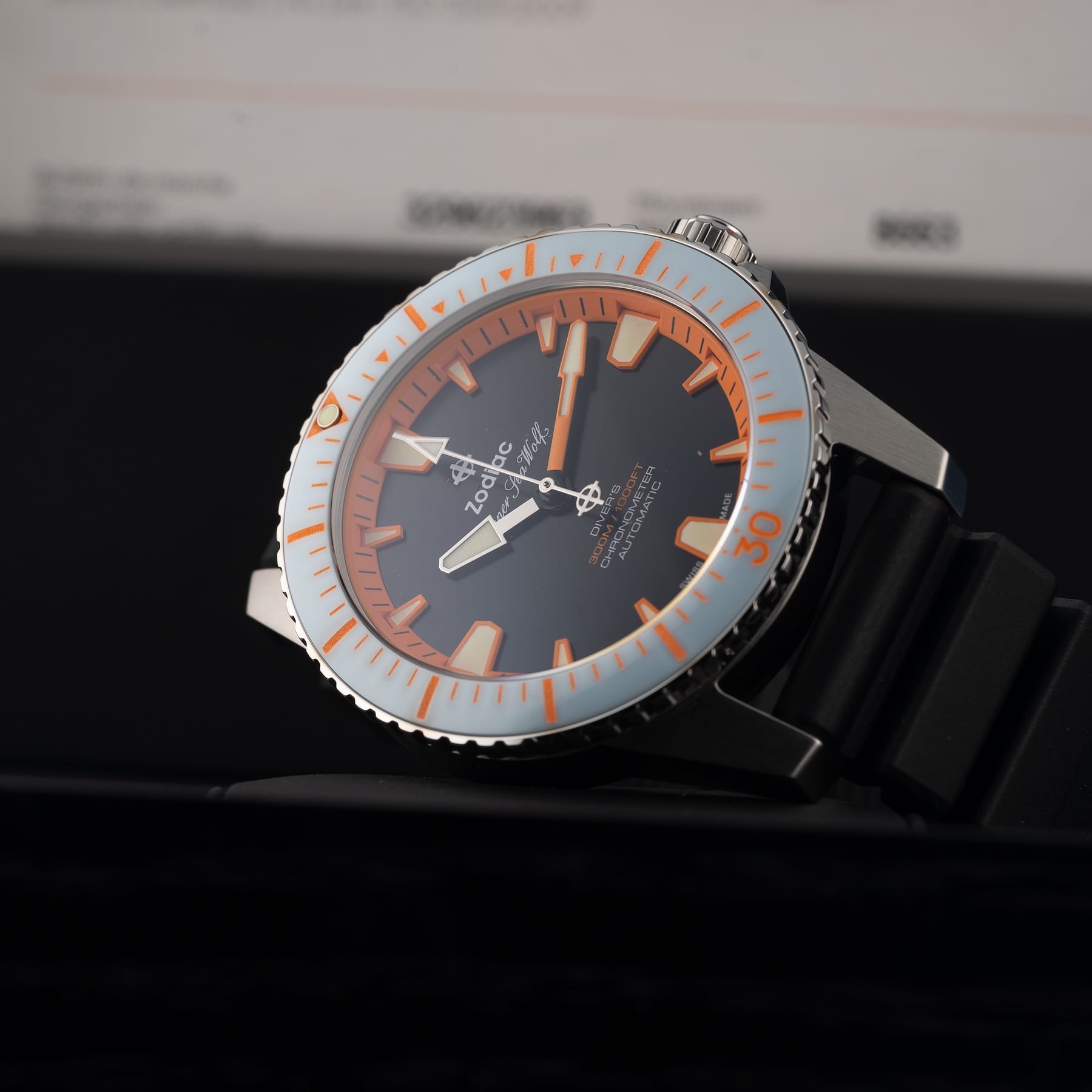Zodiac x GiantMouse Super Sea Wolf Pro-Diver ZO3652