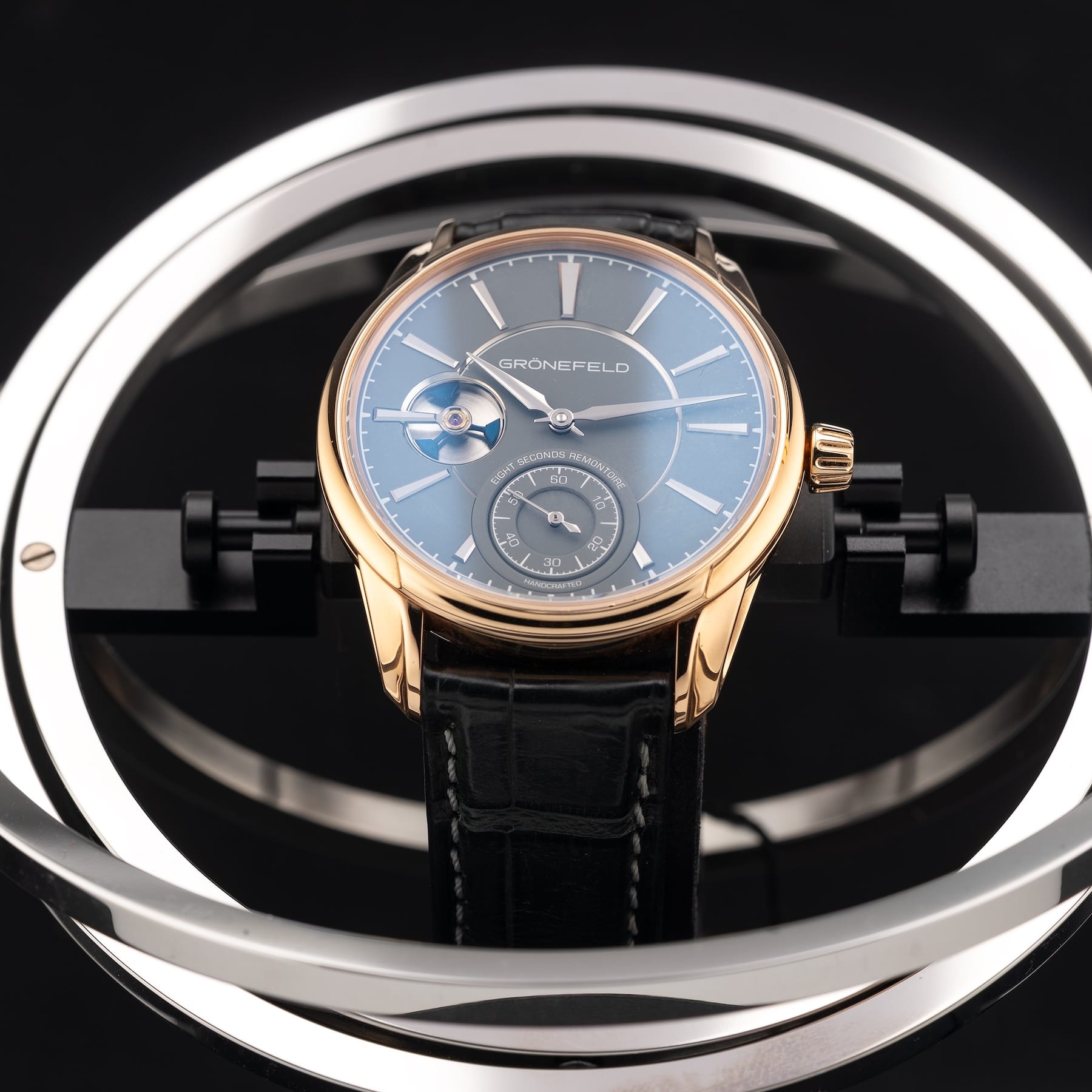 Grönefeld 1941 Remontoire Red Gold Grey Dial