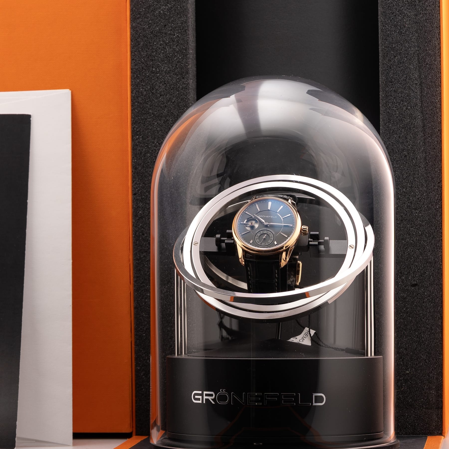 Grönefeld 1941 Remontoire Red Gold Grey Dial
