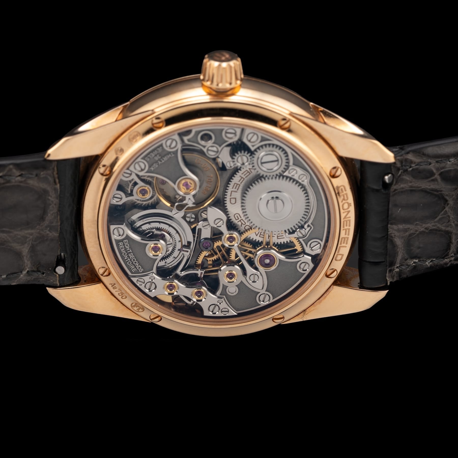Grönefeld 1941 Remontoire Red Gold Grey Dial