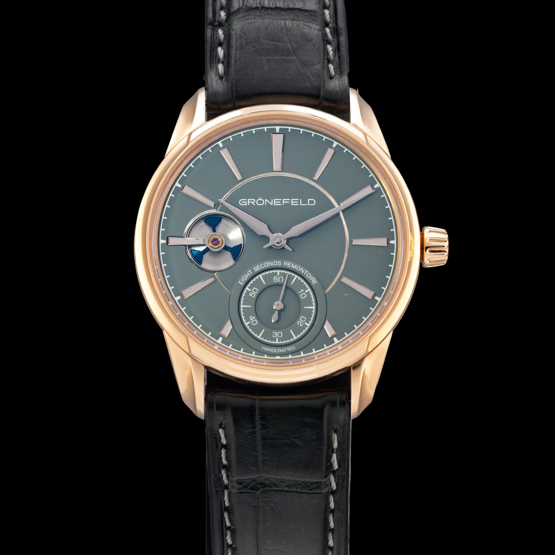 Grönefeld 1941 Remontoire Red Gold Grey Dial