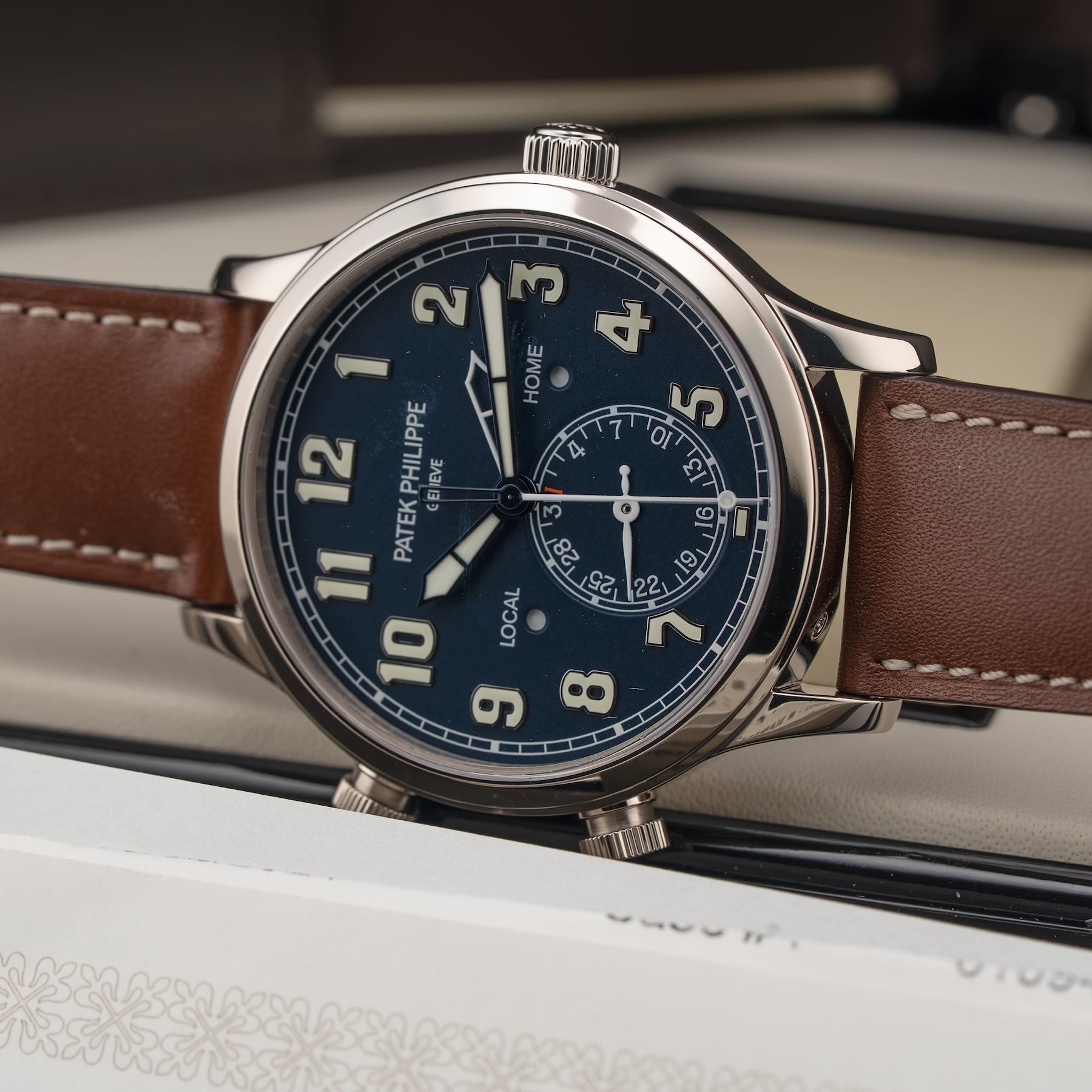 Patek Philippe 5524G-001 Calatrava Pilot Travel Time