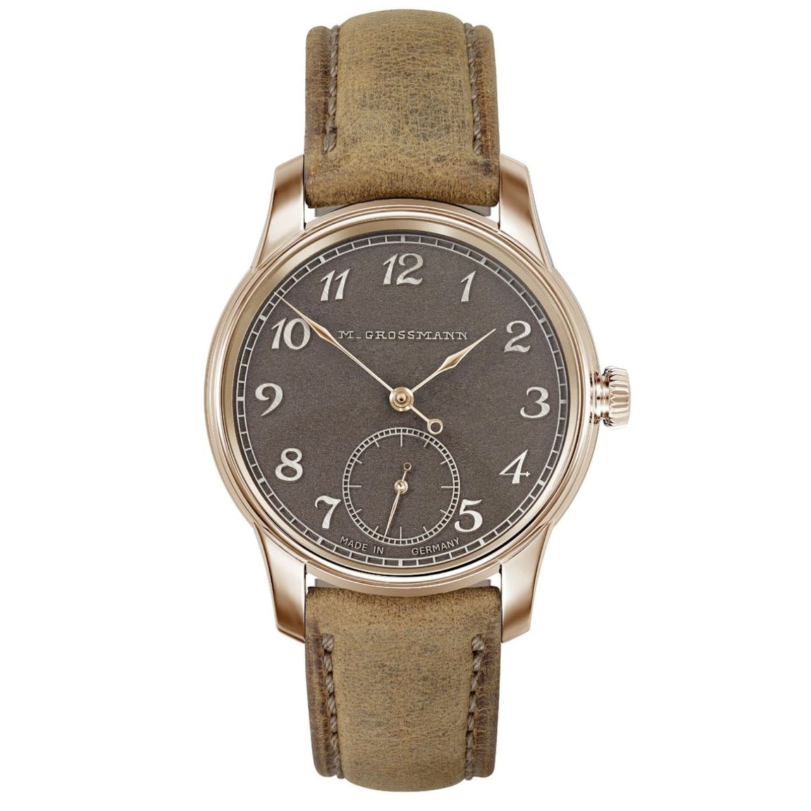 Moritz Grossmann 37 Arabic Vintage Gold Anthracite