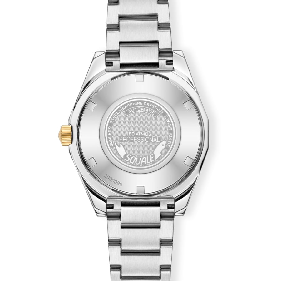 Squale Matic S Two-Tone Bracelet MATICGBKBK.SSBI