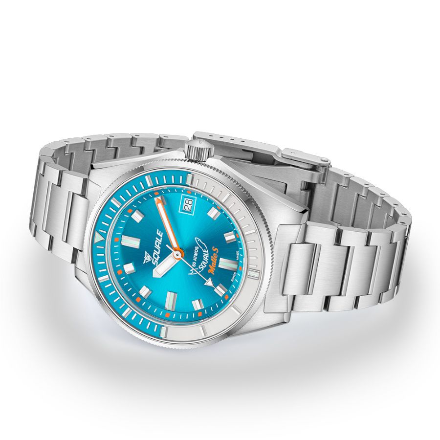 Squale Matic S Light Blue Bracelet MATICLBWLB.SSBX