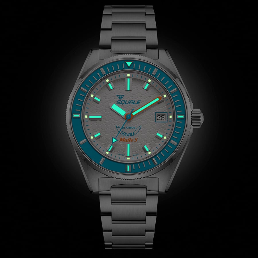 Squale Matic S White Bracelet MATICLBWT.SSBX
