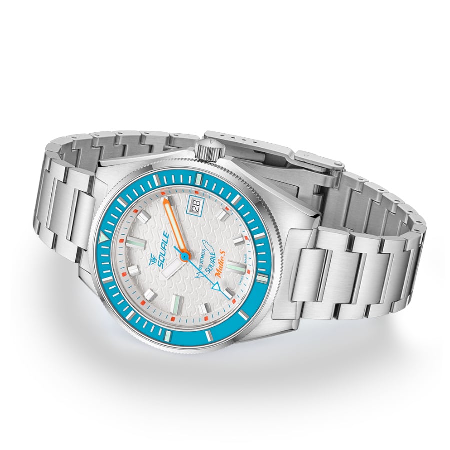 Squale Matic S White Bracelet MATICLBWT.SSBX